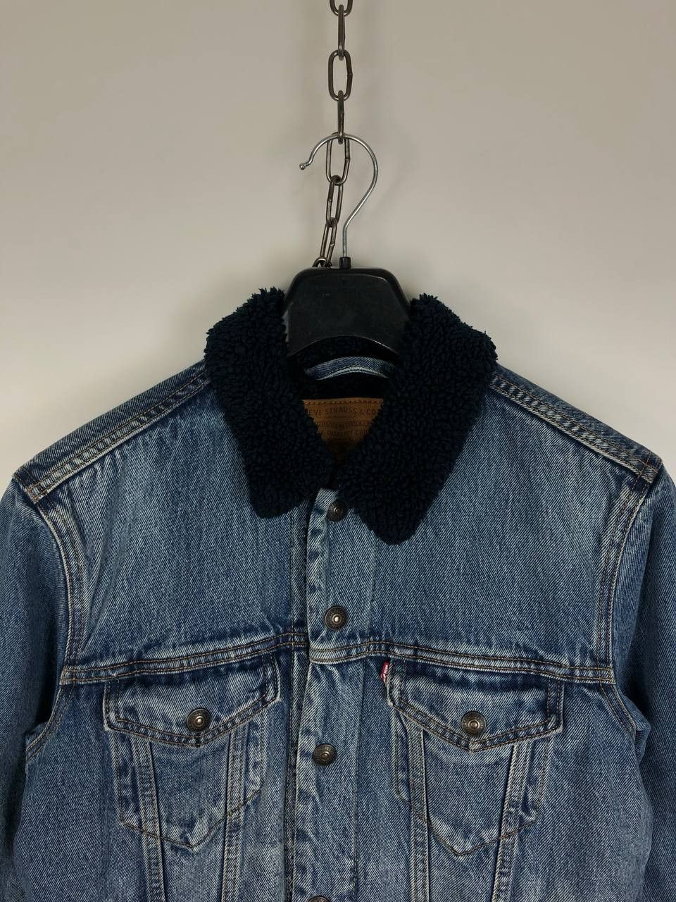 Levi's Levi's Sherpa Denim Jacket Blue size S Size US S / EU 44-46 / 1 - 2 Thumbnail