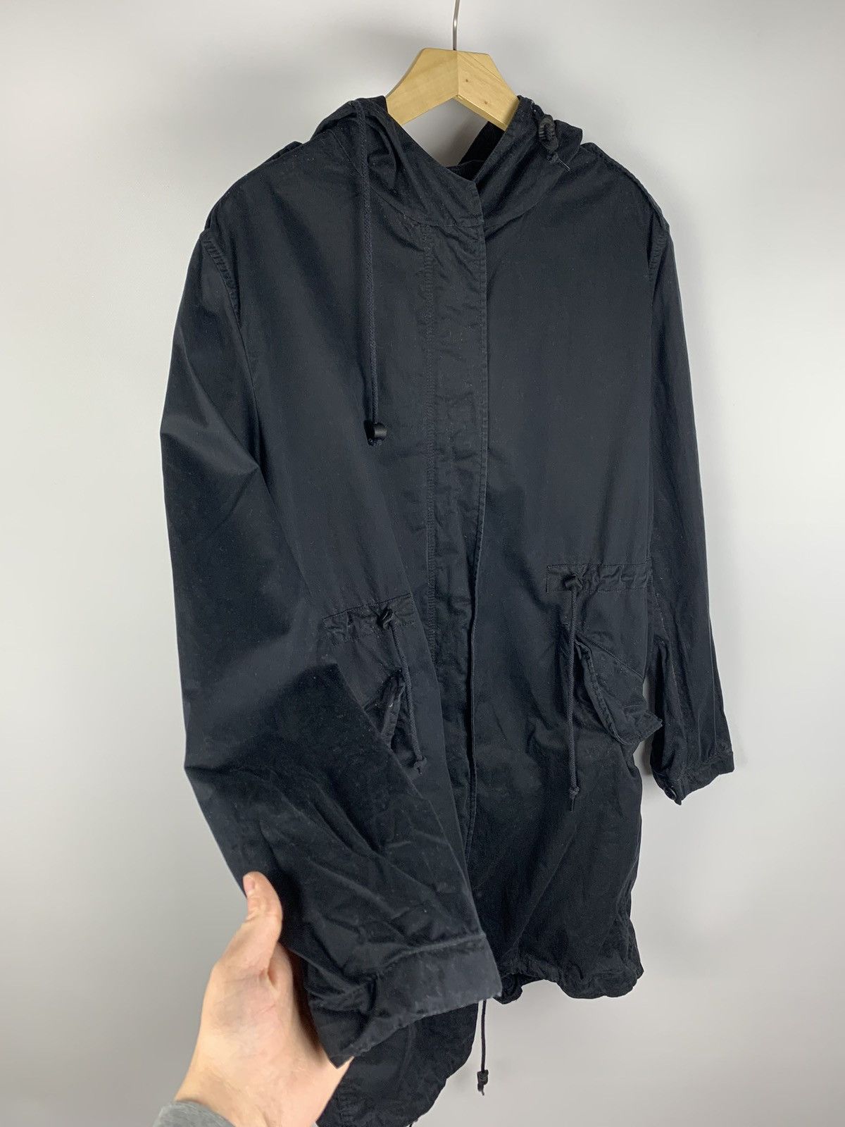 Allsaints Allsaints Caden Parka Coat Jacket Women’s Size 10 Black Top Size M / US 6-8 / IT 42-44 - 5 Thumbnail