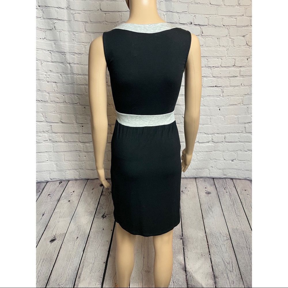 Other NWT New Red Haute Black Grey Jersey Dress Size XS Size XS / US 0-2 / IT 36-38 - 5 Thumbnail