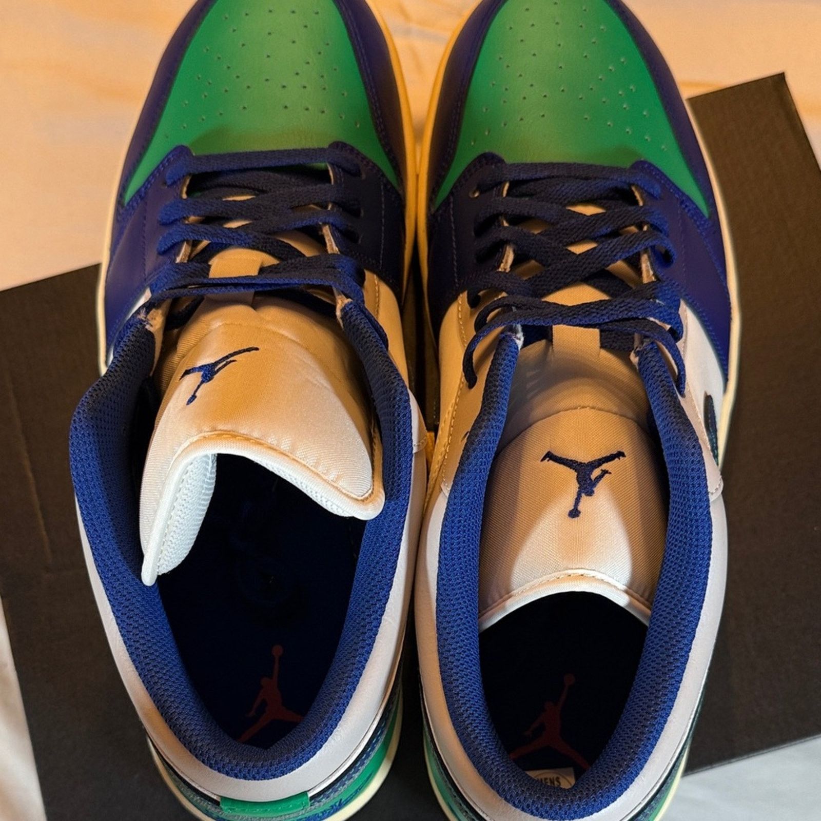 Nike Jordan 1 Low - Sail/Deep Royal Blue sz 15 Size US 15 / EU 48 - 11 Thumbnail