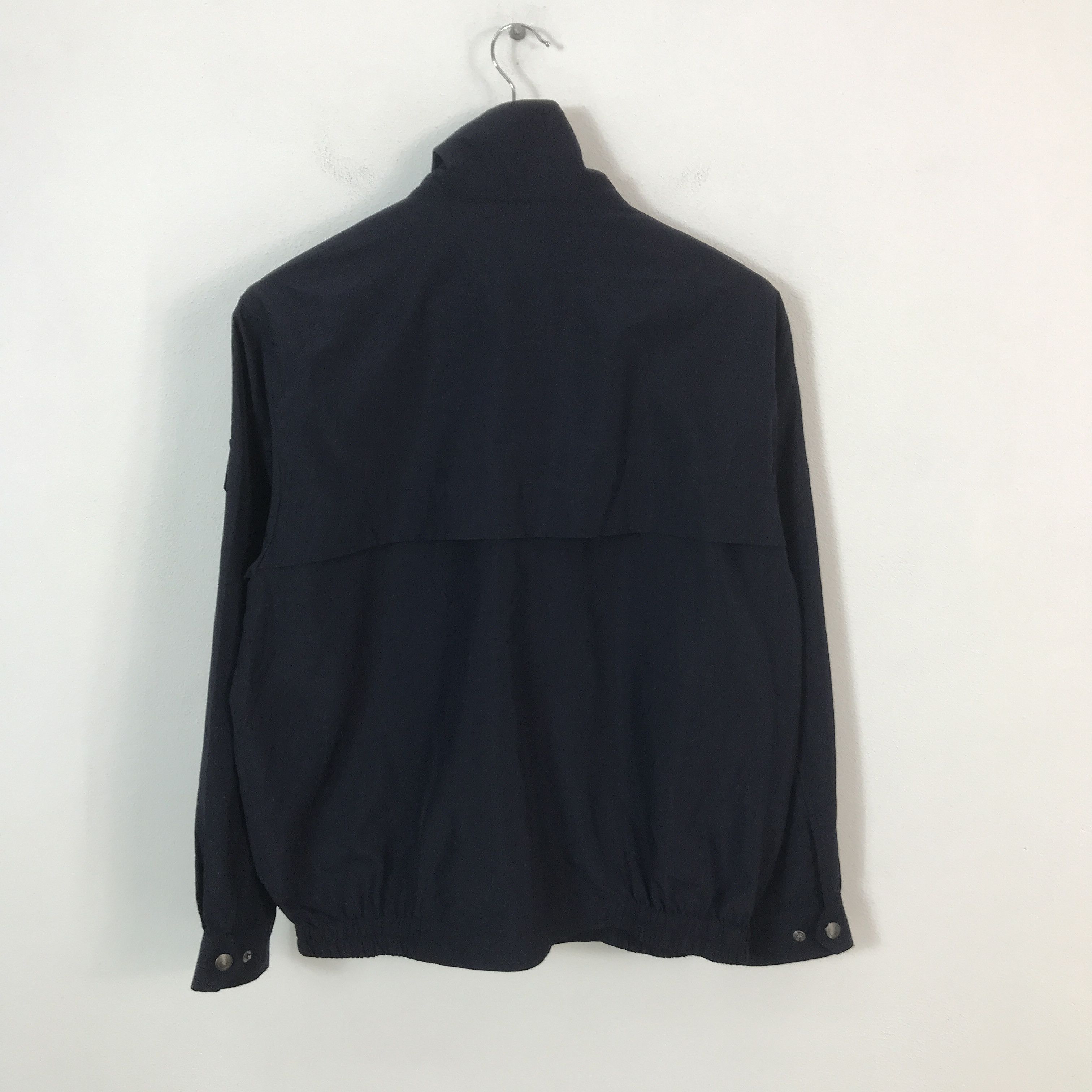 Gianni Valentino × Vintage Vintage Gianni Valentino Navy Jacket Size US M / EU 48-50 / 2 - 2 Thumbnail