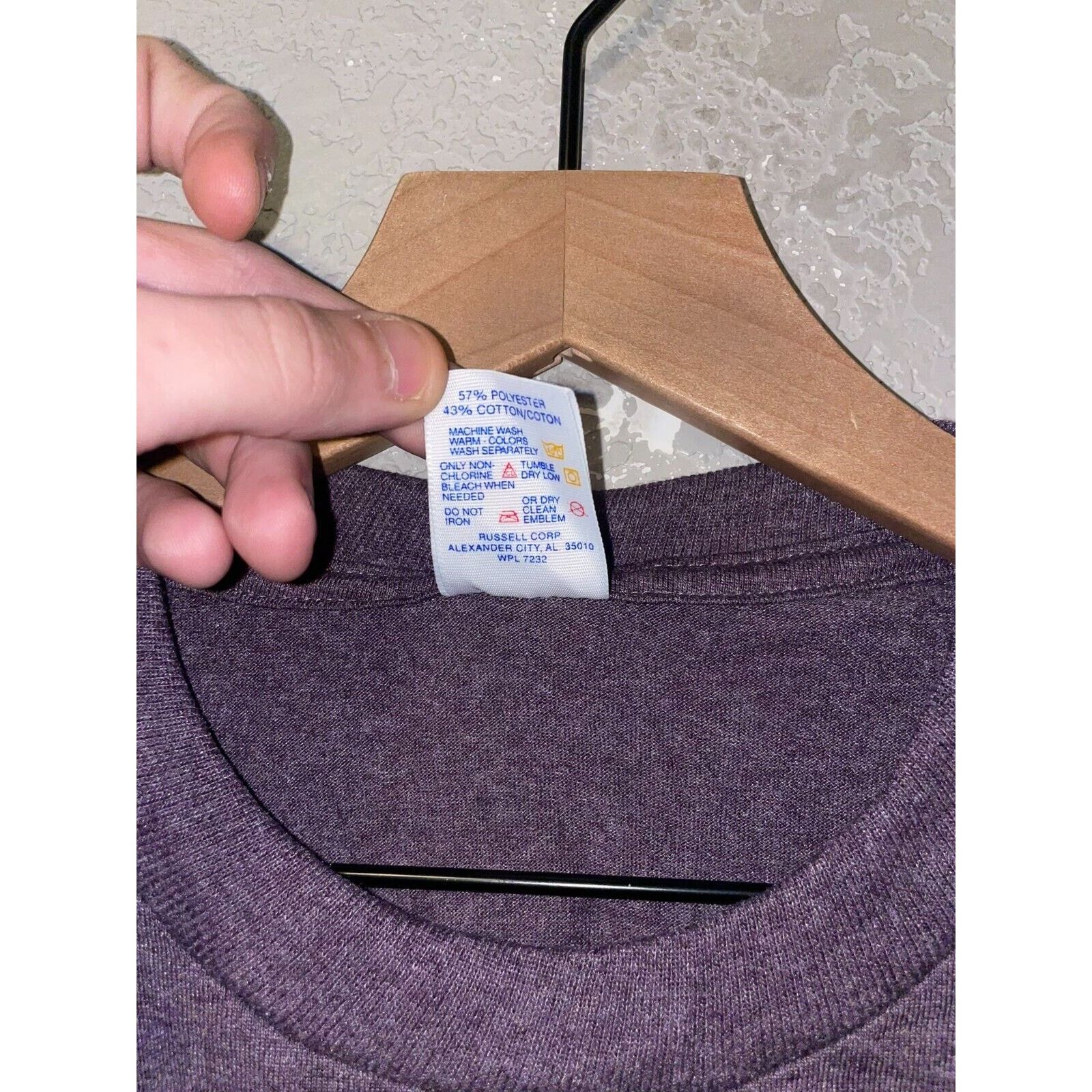 Jerzees Vintage New Mexico Shirt Purple Tee Native American VTG 90s Size US L / EU 52-54 / 3 - 7 Thumbnail