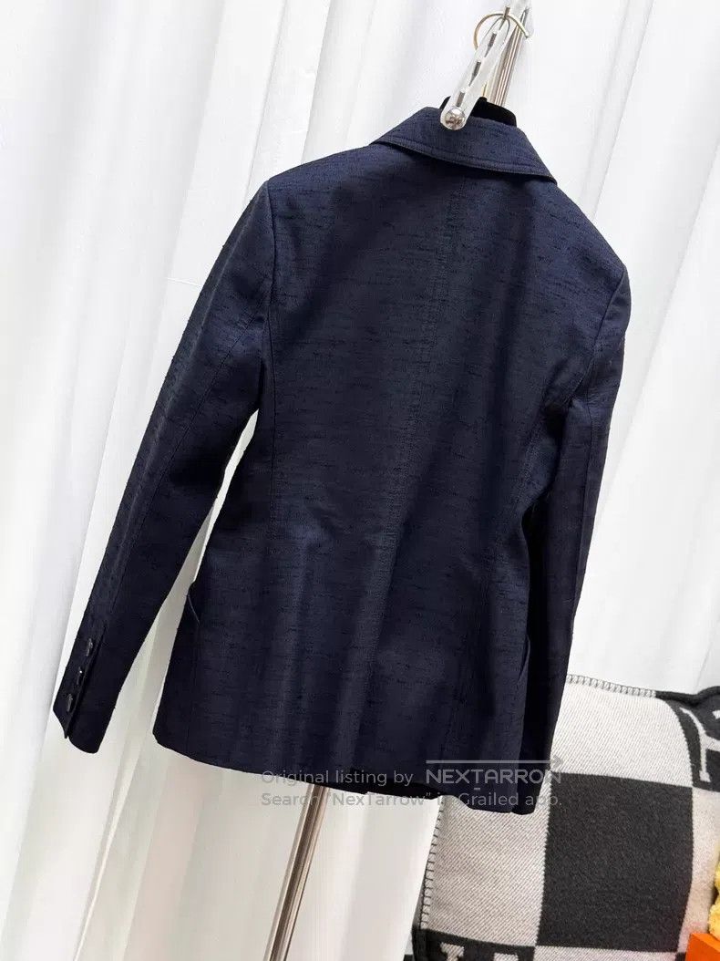 Dior Dior Long-sleeved coat with waist Size XXS / US 00 / IT 34 - 3 Thumbnail
