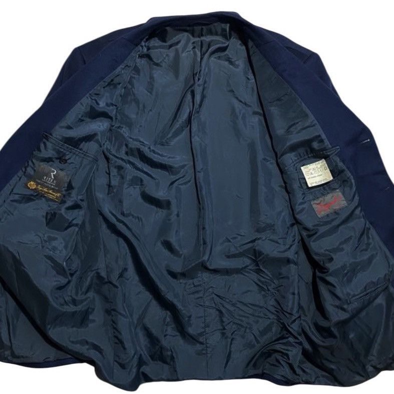 Loro Piana 🧿cashmere tailored blazer in midnight blue Size 54R - 3 Thumbnail