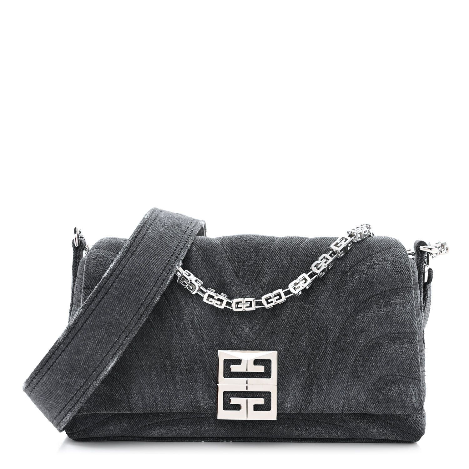 Givenchy o1srvl11e0724 Size: OS / Small 4G Shoulder Bag in Black Size ONE SIZE - 1 Thumbnail