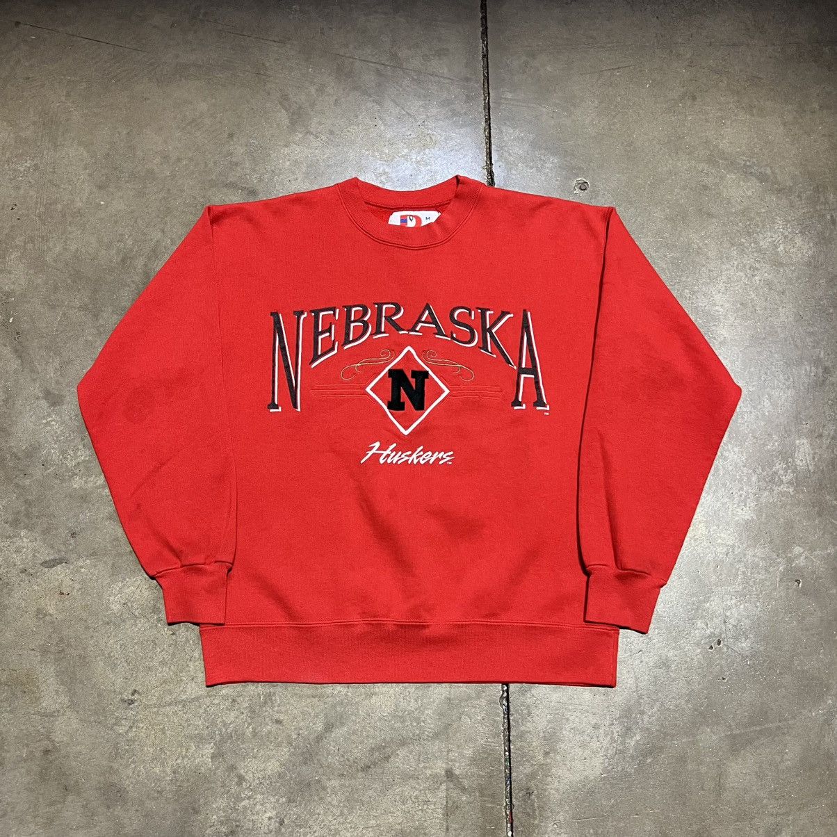 NCAA Vintage Nebraska Huskers Crewneck Sweatshirt Football 90s Size US M / EU 48-50 / 2 - 1 Thumbnail