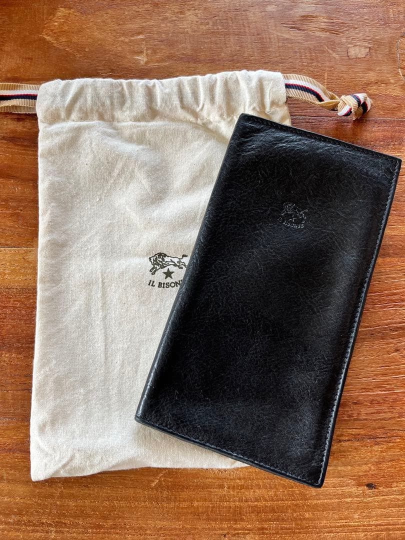 Il Bisonte Il Bisonte Raw Genuine Leather Bi Fold Long Wallets Size ONE SIZE - 1 Thumbnail