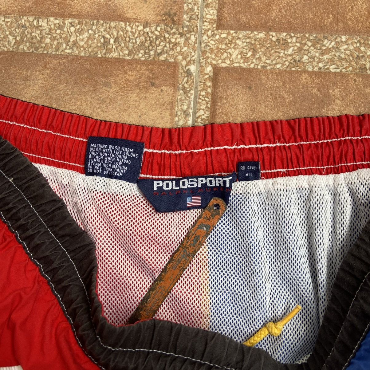 Polo Ralph Lauren Polo Sport Ralph Lauren Shorts Vintage Y2K Size US 34 / EU 50 - 3 Thumbnail