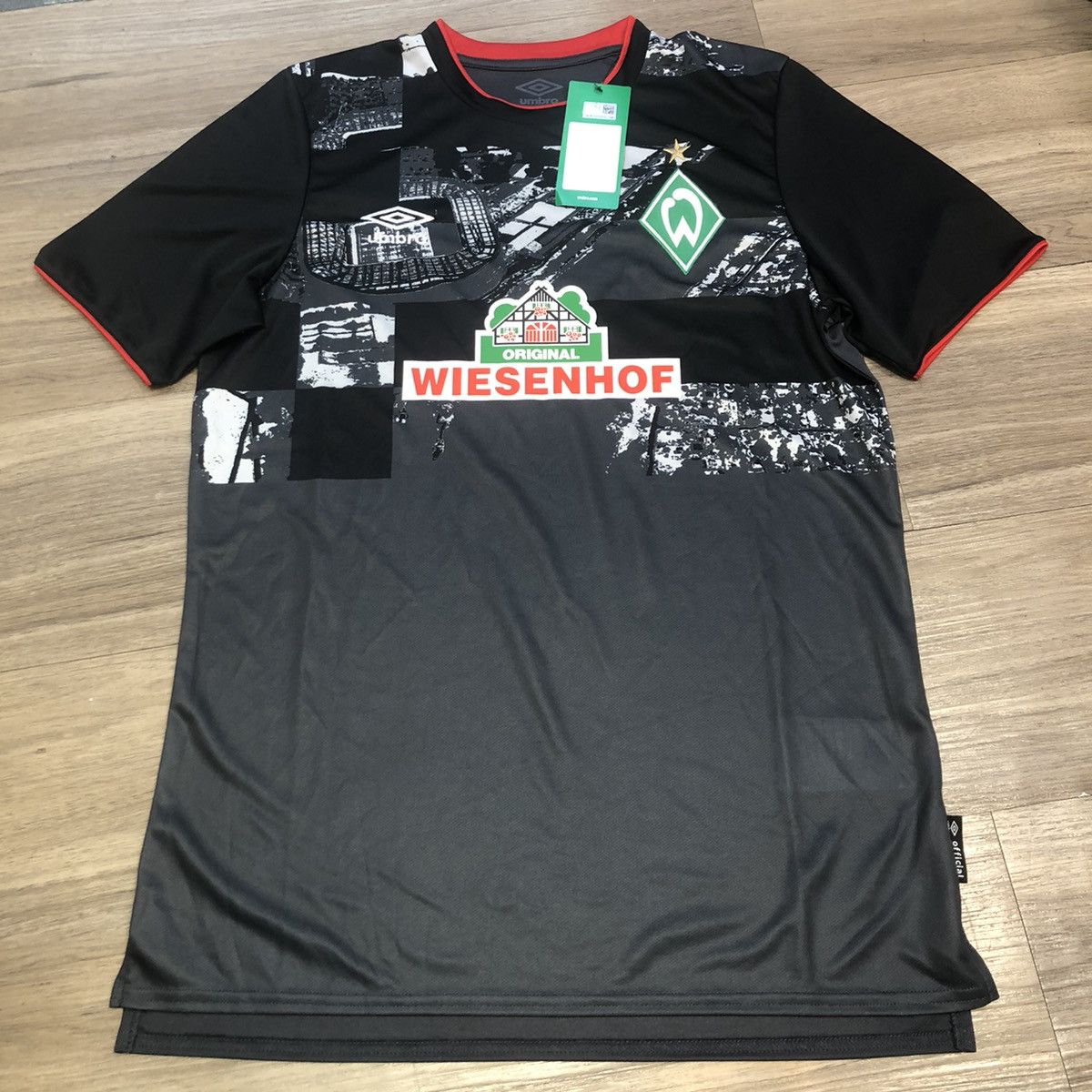 Palace × Umbro PALACE UMBRO 3RD GOALIE SHIRT BLACK NEON