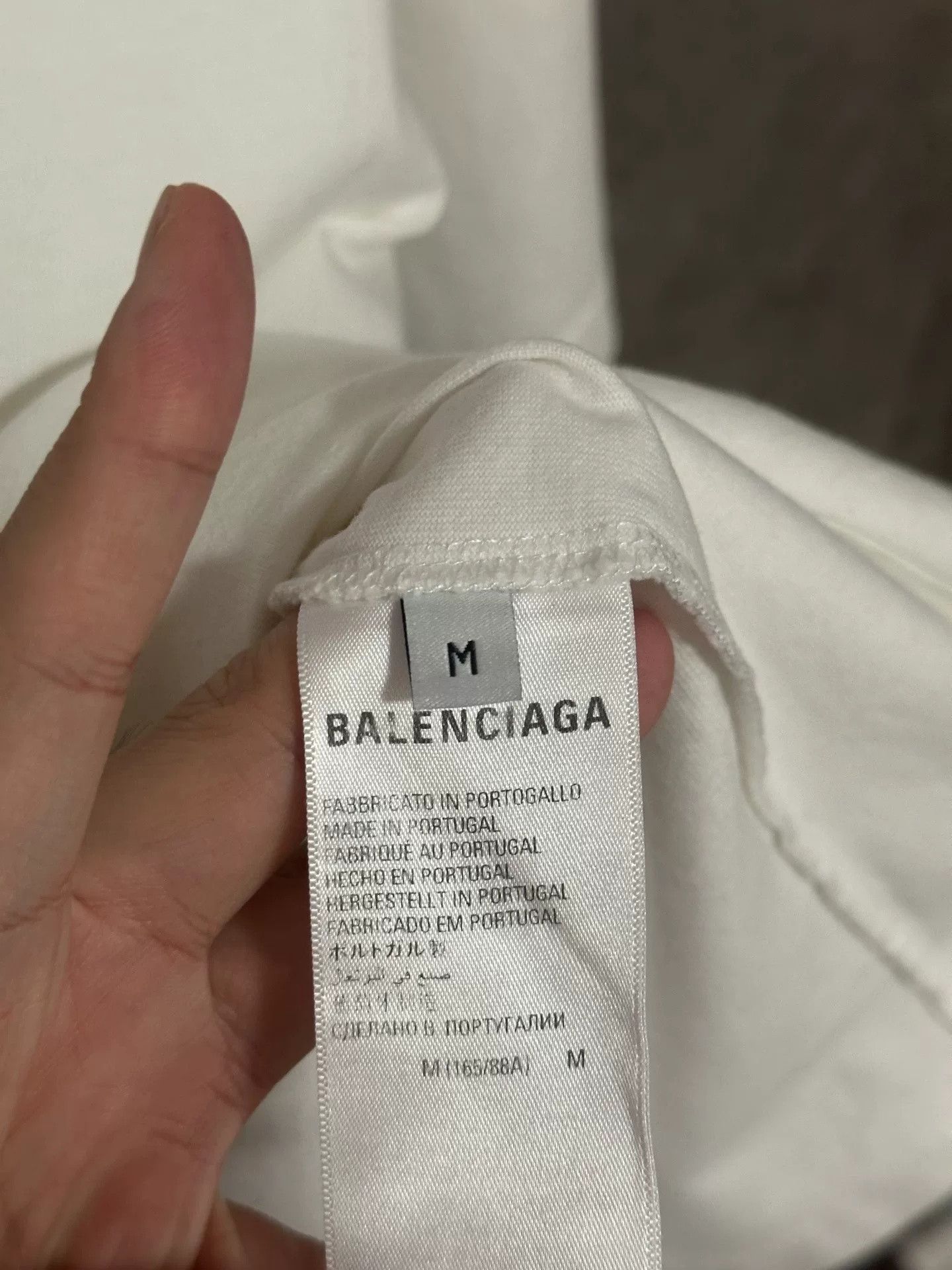 Balenciaga Balenciaga WFP Collaboration Logo Print T-Shirt Size US M / EU 48-50 / 2 - 3 Thumbnail