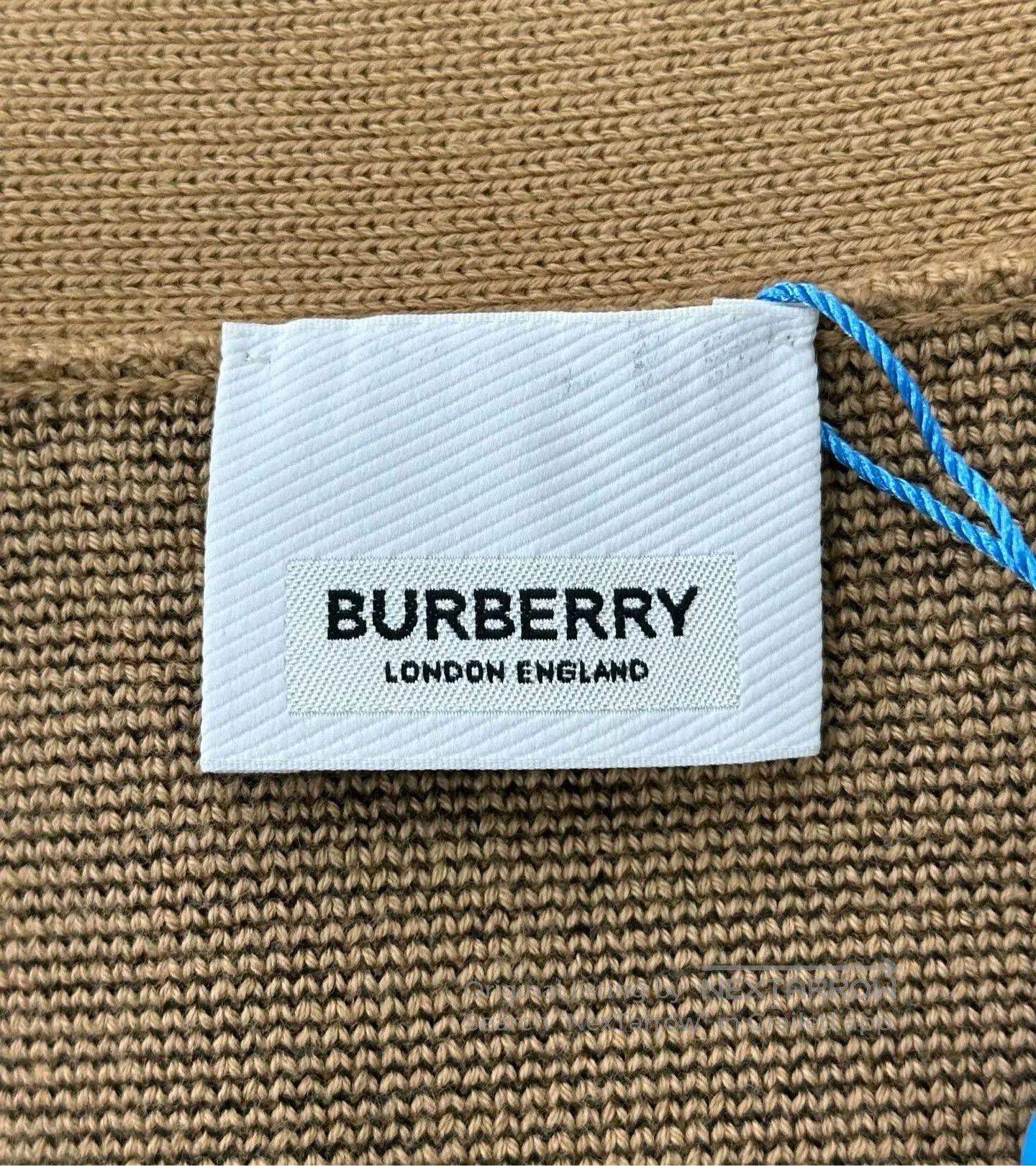 Burberry Burberry Brown Warhorse Monogram Printed Knit Cardigan| Size M / US 6-8 / IT 42-44 - 5 Thumbnail