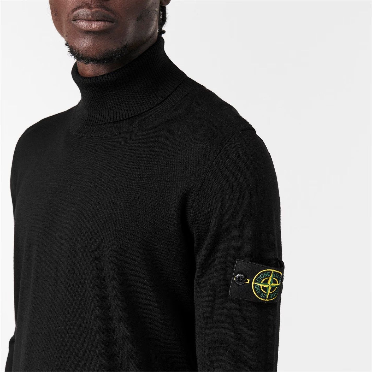 Stone Island o1g2r1mq0526 Knitted Top in Nero Size US S / EU 44-46 / 1 - 6 Thumbnail