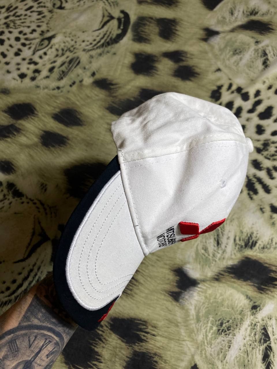 Vintage Vintage Mitsubishi Motors Team hat Size ONE SIZE - 3 Thumbnail
