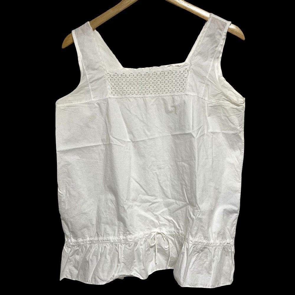 Other 45 45R Batiste Cutwork Camisole Textile Tops 70430301 DUTY FREE for USA Size ONE SIZE - 1 Thumbnail
