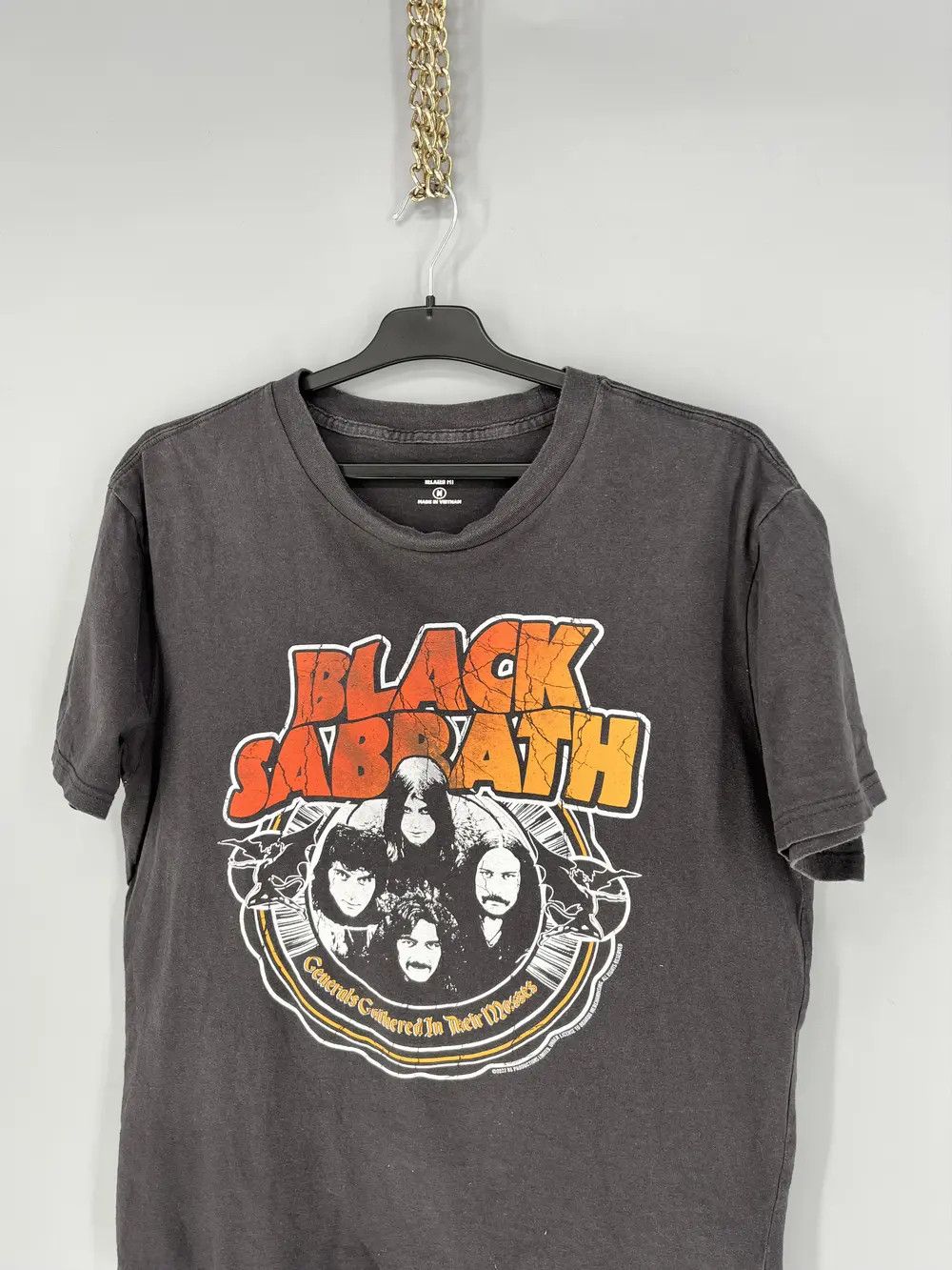 Band Tees Vintage Black Sabbath Big Logo Y2K T-Shirt Band Rock Metal Size US M / EU 48-50 / 2 - 6 Thumbnail