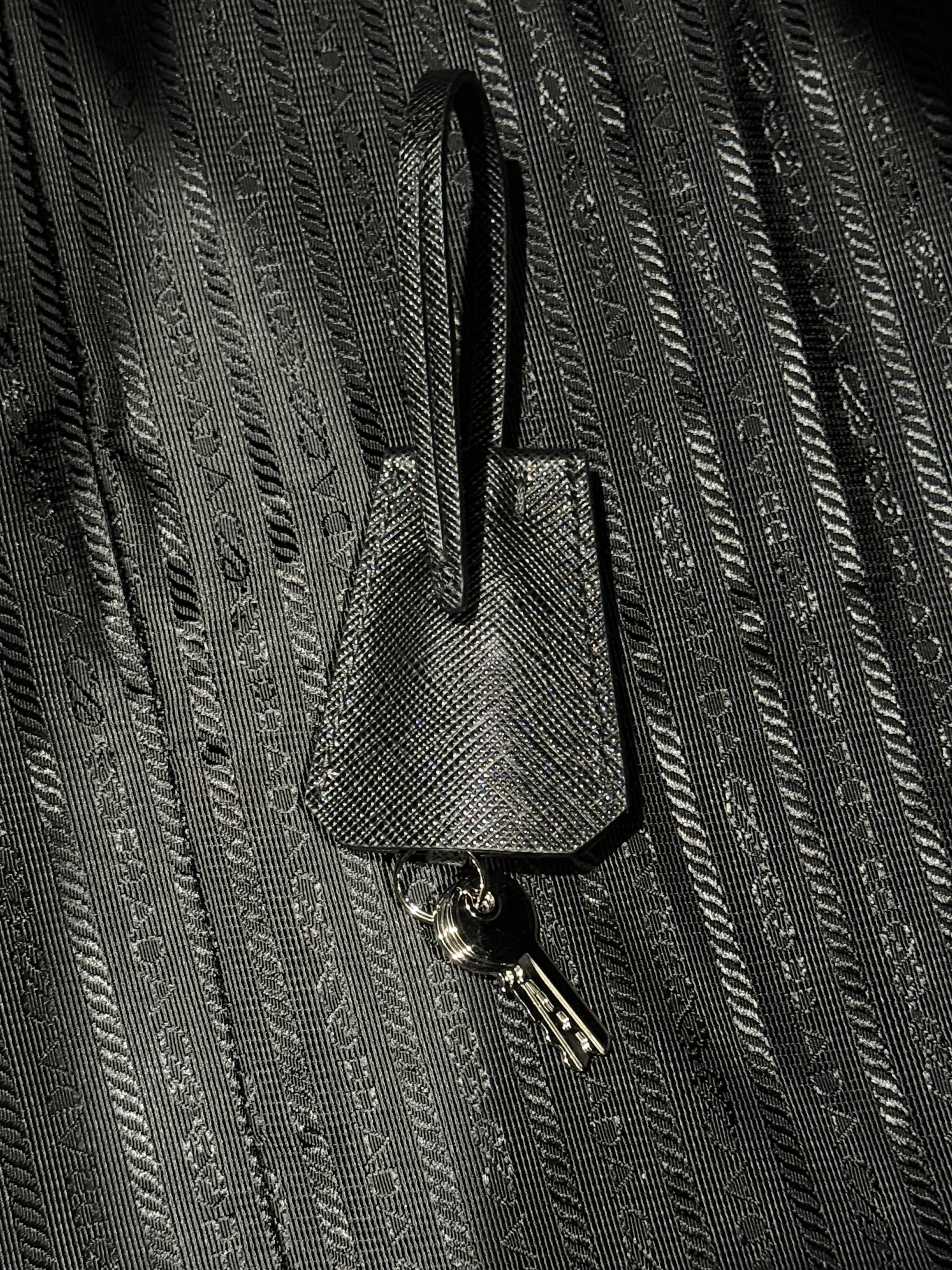 Prada Prada Re-Nylon and Saffiano leather Duffel bag Size ONE SIZE - 8 Thumbnail