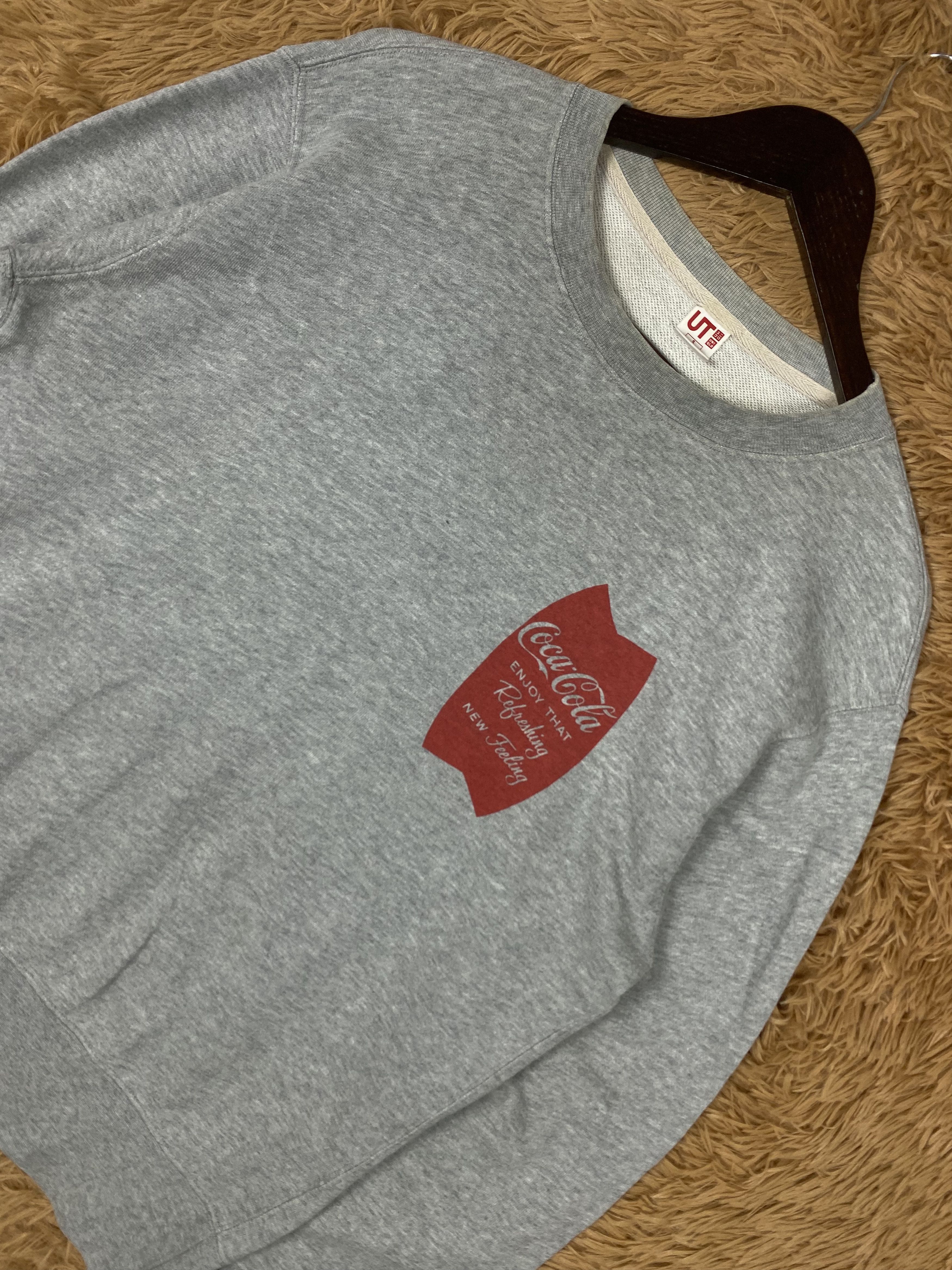 Uniqlo Vintage Uniqlo X Coca Cola Sweatshirts PS0213 Size US S / EU 44-46 / 1 - 2 Thumbnail