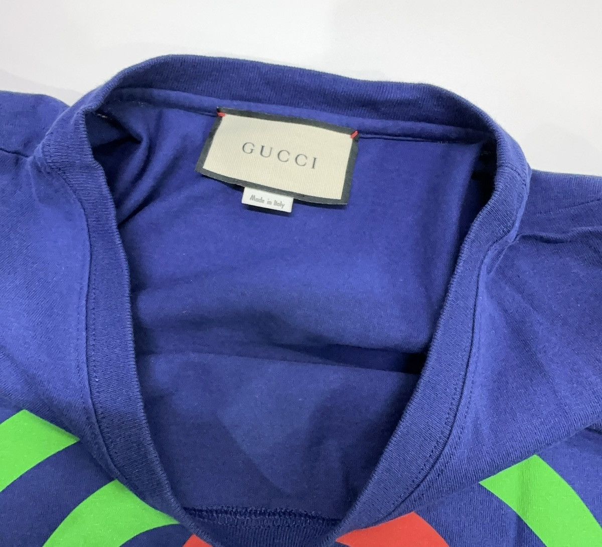 Gucci Gucci Logo Oversized T-Shirt Size US XS / EU 42 / 0 - 6 Thumbnail