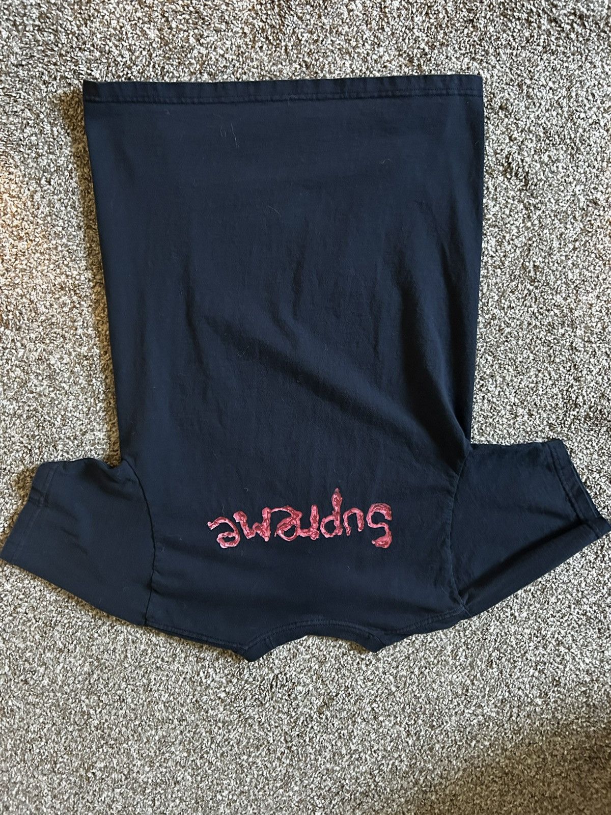 Supreme Supreme Brains Tee Navy Size US M / EU 48-50 / 2 - 4 Thumbnail
