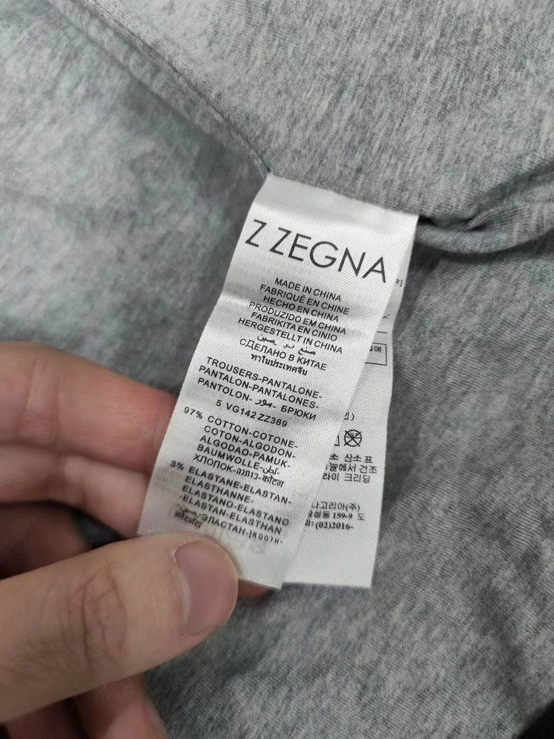 Ermenegildo Zegna Zegna spliced sleeve jacket Size US M / EU 48-50 / 2 - 7 Thumbnail