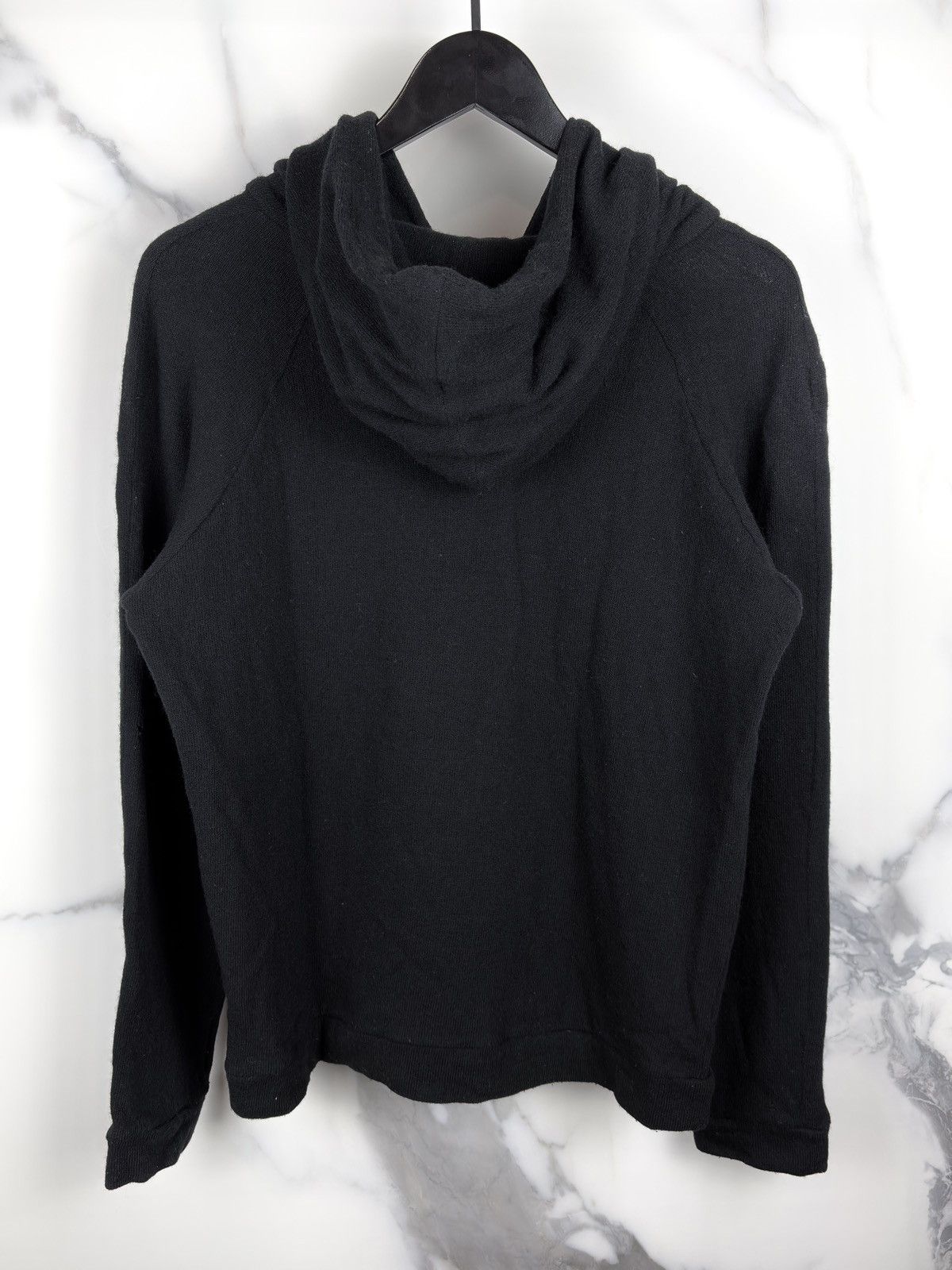 Raf Simons AW00 Raf Simons Confusion Hydesville Castle Wool Knit Hoodie Size US M / EU 48-50 / 2 - 3 Thumbnail