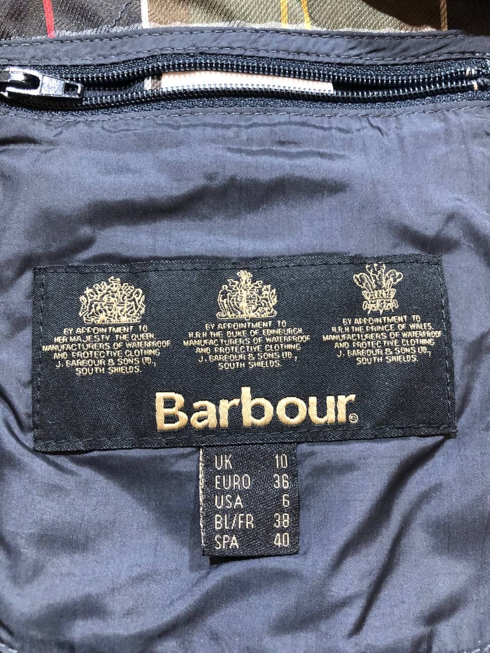 Barbour Barbour Quilted Jacket Coat with Belt Pockets Size M / US 6-8 / IT 42-44 - 2 Thumbnail