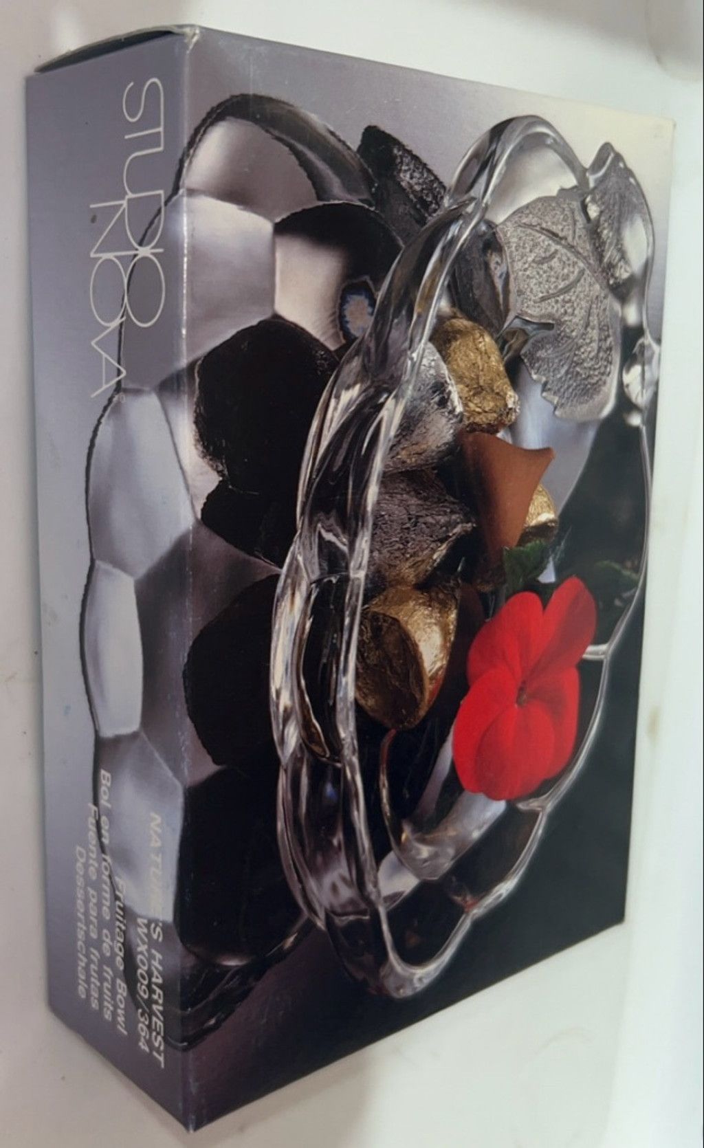 Other Studio Nova Clear Glass Grape Design Serveware jewel Bowl Size ONE SIZE - 2 Thumbnail