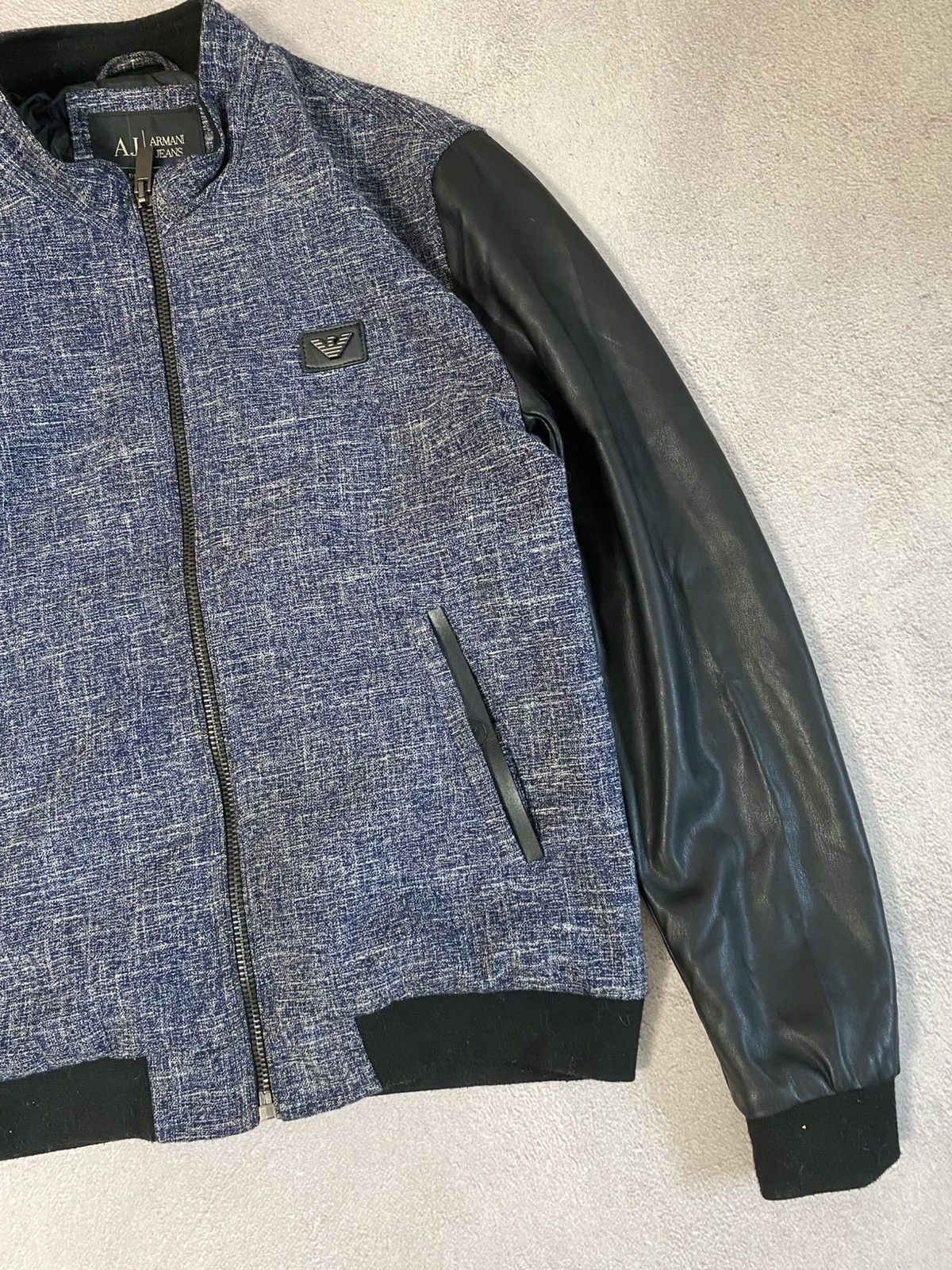 Armani Armani Jeans vintage distressed y2k jacket Size US M / EU 48-50 / 2 - 3 Thumbnail