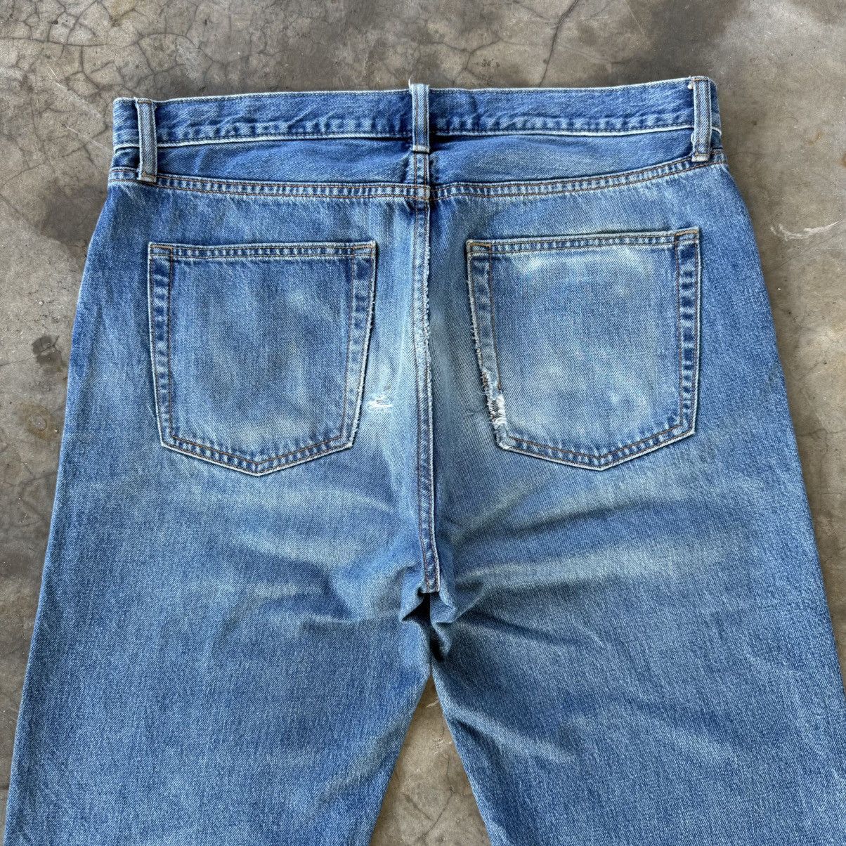 Japanese Brand W36 Vintage Japanese Faded Rusty Denim Jean Pants Size US 36 / EU 52 - 9 Thumbnail