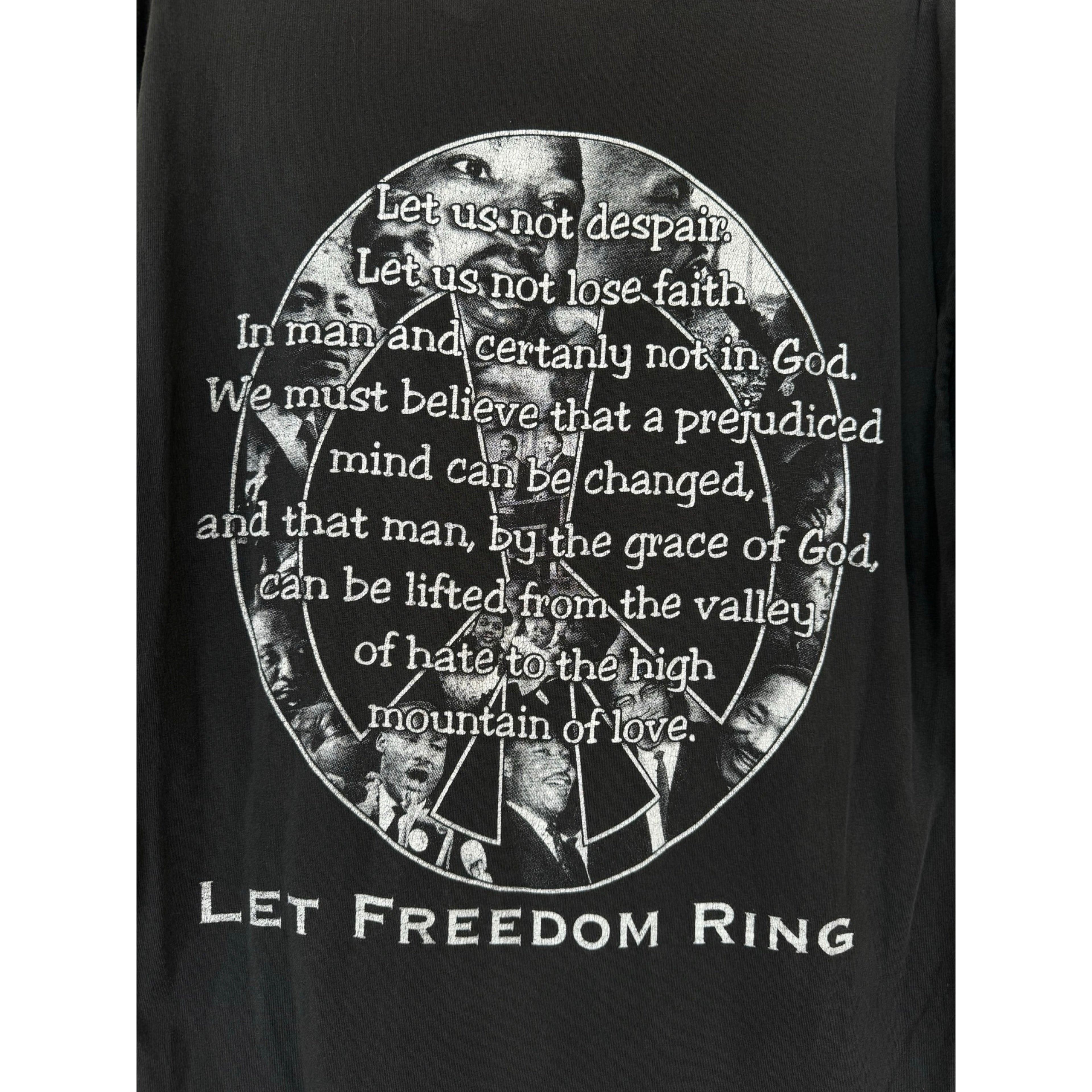 Vintage Martin Luther King Freedom Ring Tee Size US XL / EU 56 / 4 - 5 Thumbnail