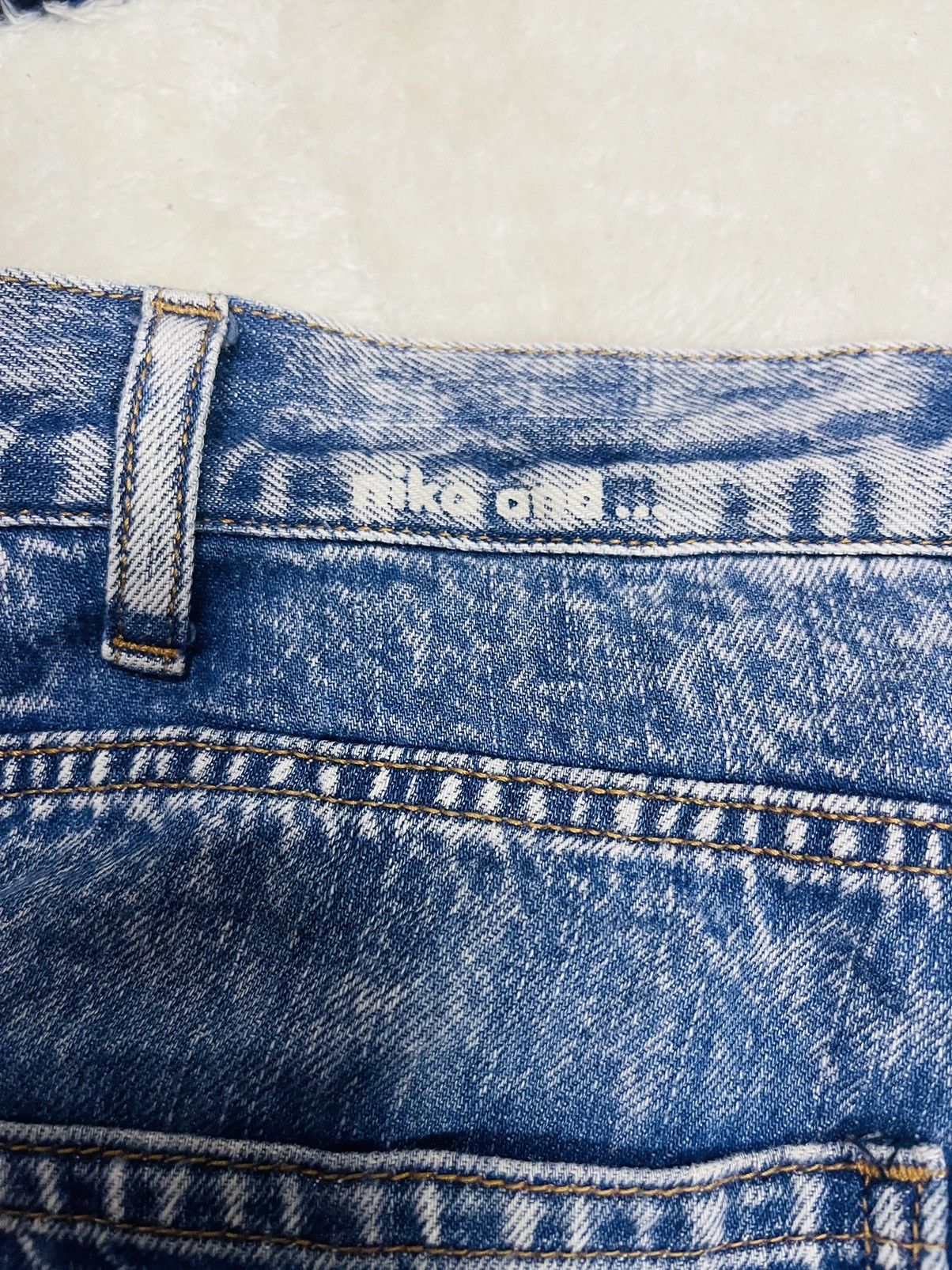 Japanese Brand Niko And… Baggy Jeans (11) Size 29" - 7 Thumbnail