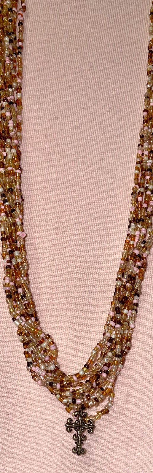 Vintage Sundance Vintage 10 Strand Seed Beaded Necklace Size ONE SIZE - 2 Thumbnail