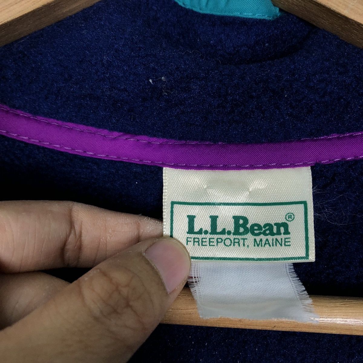 Japanese Brand 🔥90’s Vintage Fleece Jacket Bomber L.L.Bean USA Size US M / EU 48-50 / 2 - 11 Thumbnail