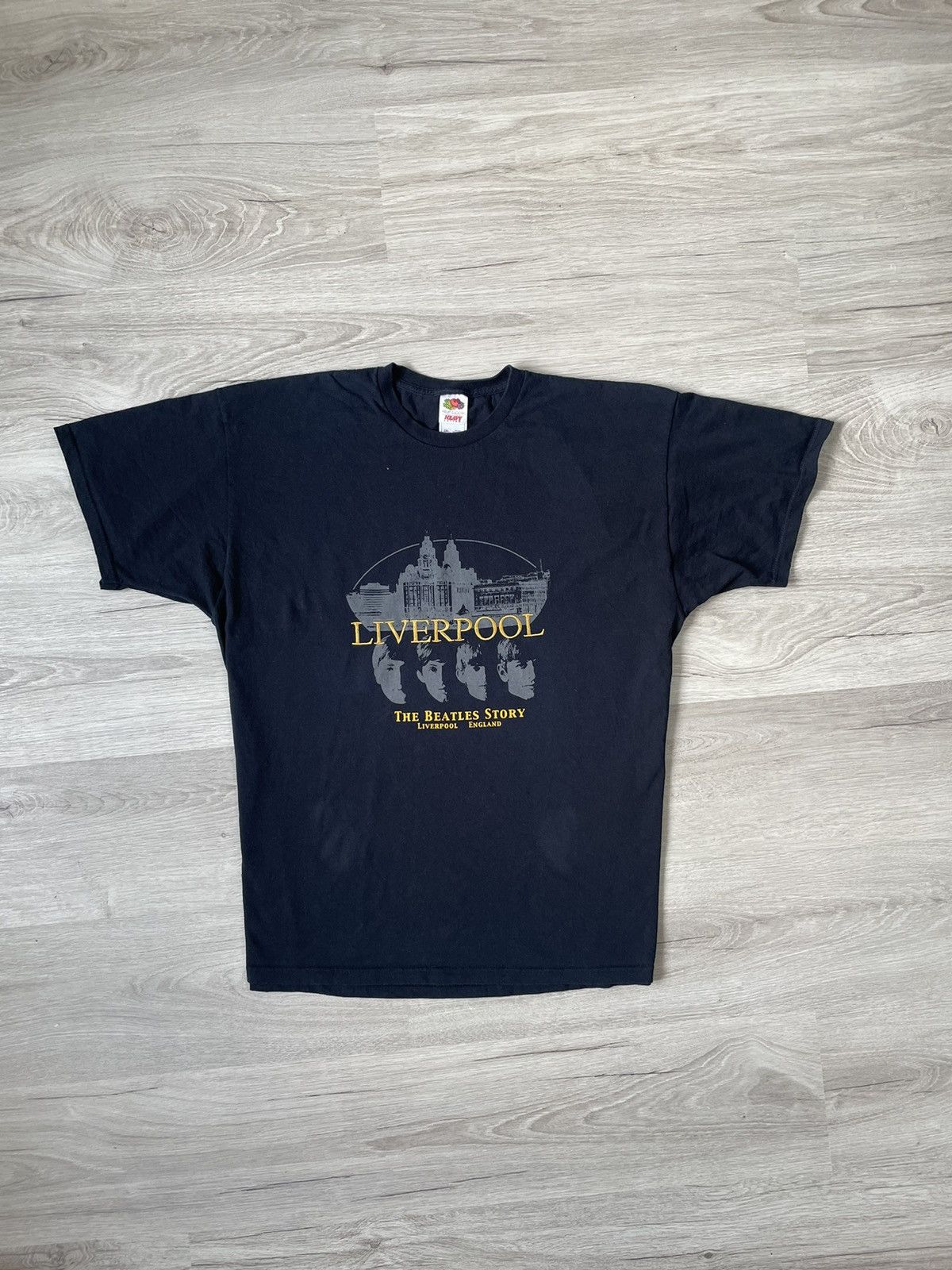 Vintage Vintage T-Shirt The Beatles Story Liverpool Football Size US XL / EU 56 / 4 - 2 Thumbnail