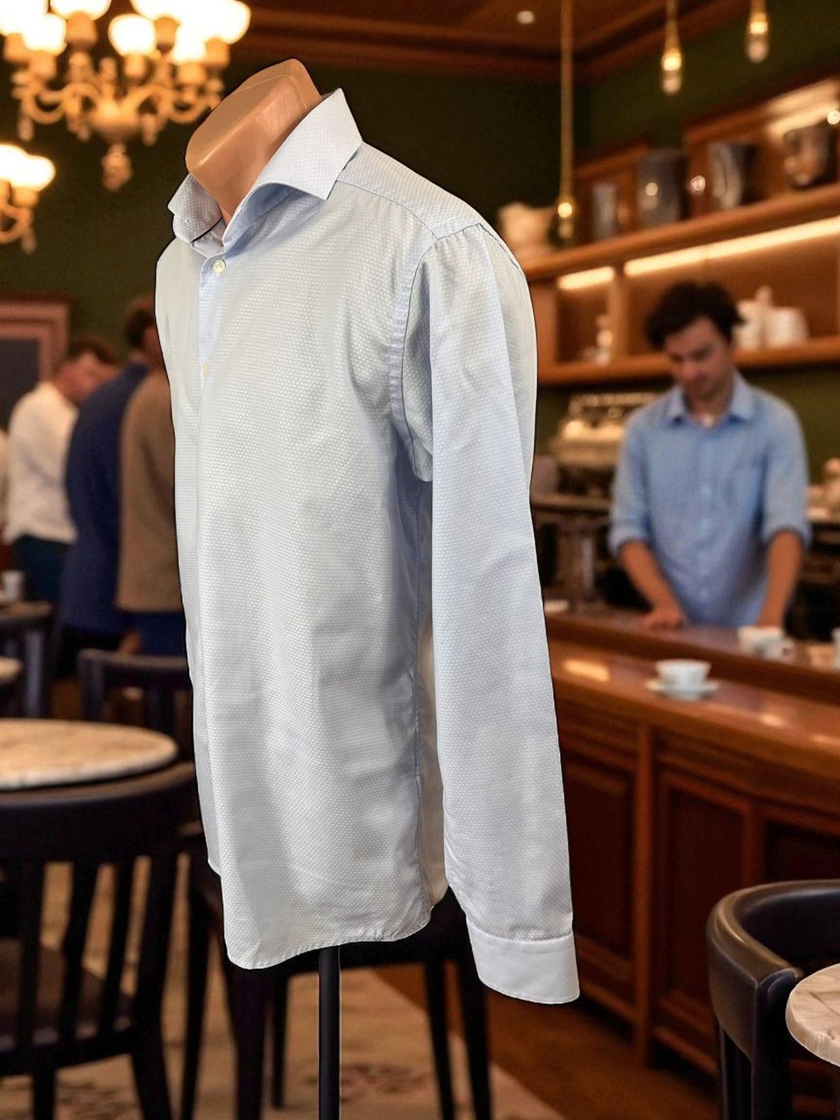Eton Eton blue shirt size M Size US M / EU 48-50 / 2 - 4 Thumbnail