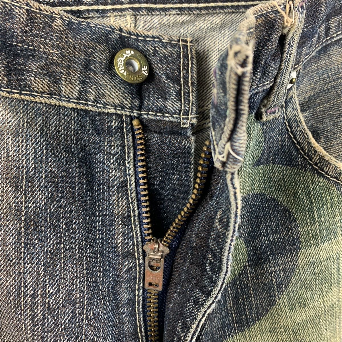 Levi's × Vintage Vintage LEVI’S lot 503 customade blue jeans Size US 32 / EU 48 - 13 Thumbnail