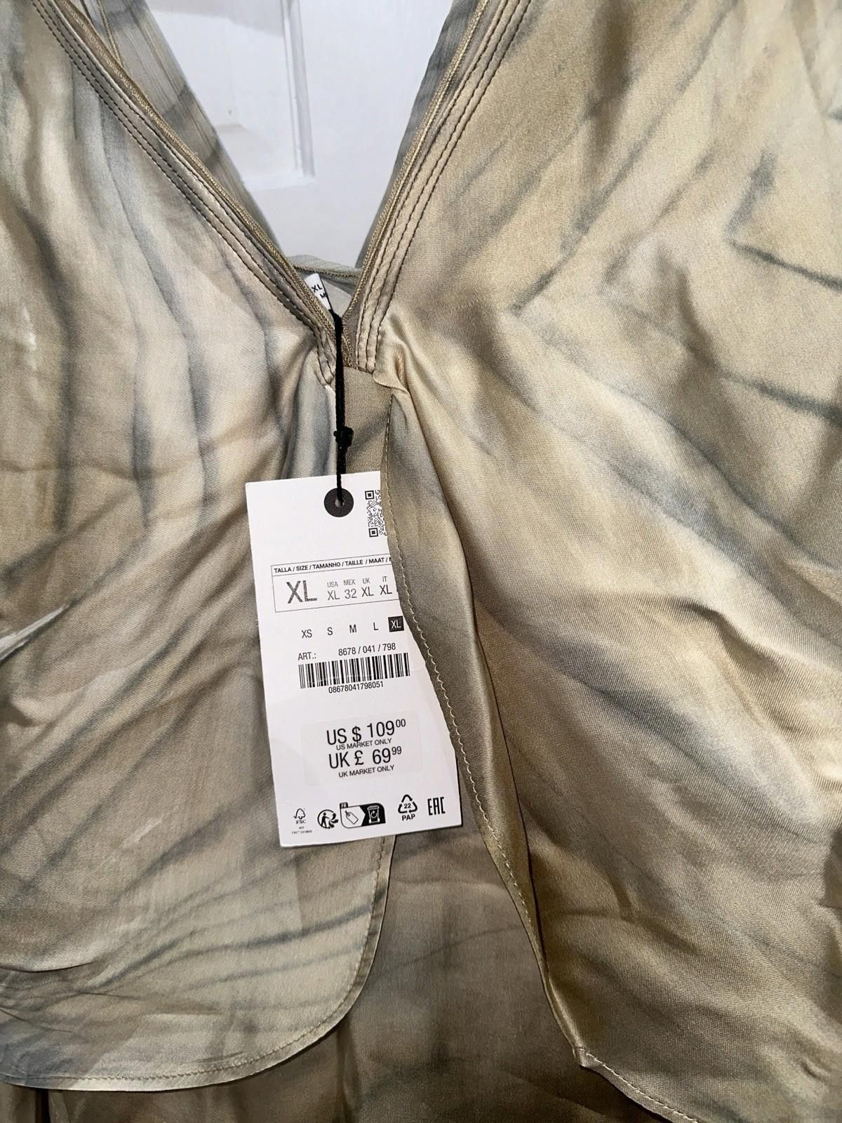 Zara ZARA midi dress BNWT size XL was £69.99 Size XL / US 12-14 / IT 48-50 - 3 Thumbnail