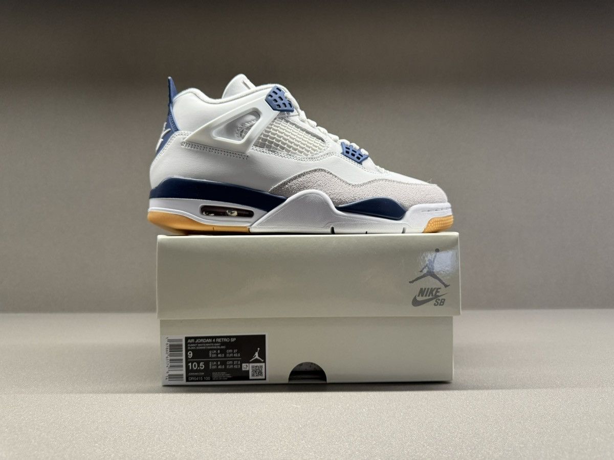 Jordan Brand Jordan 4 Retro SB Navy Size US 9 / EU 42 - 3 Thumbnail