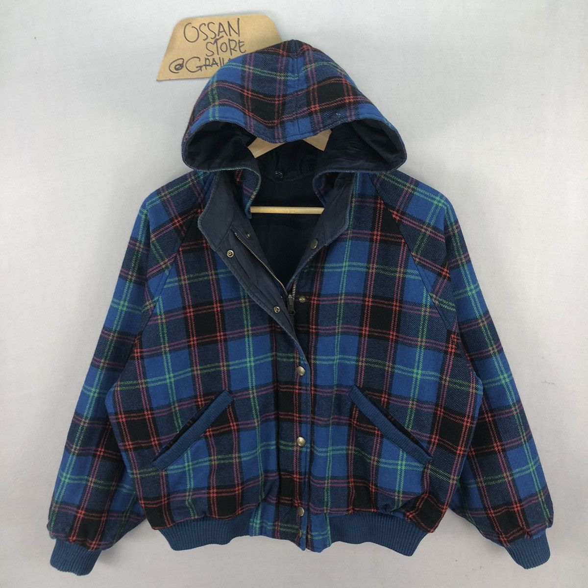 McGregor Vintage Mcgregor Plaid Checkered Reversible Jacket Size US L / EU 52-54 / 3 - 1 Thumbnail