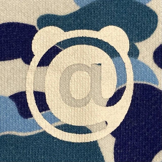 Bape BAPE × Medicom Toy BE@R full zip hoodie ABC camo blue APE Size US L / EU 52-54 / 3 - 6 Thumbnail