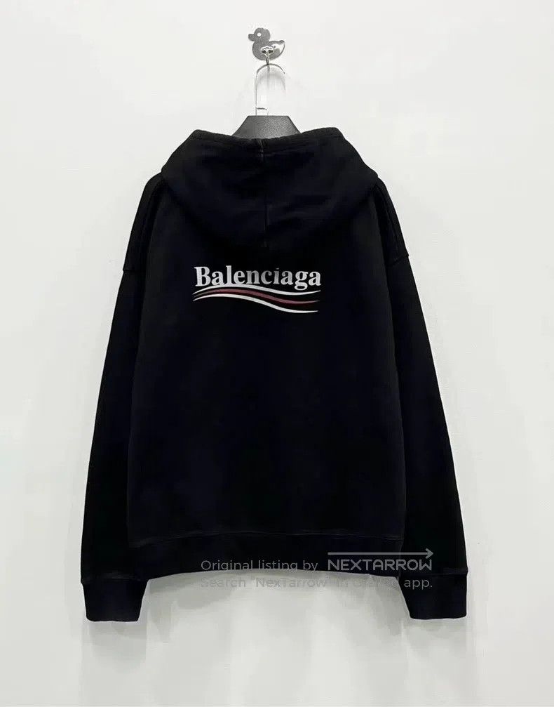 Balenciaga Balenciaga Black wave Coca-Cola letter logo hoodie Size US M / EU 48-50 / 2 - 2 Thumbnail