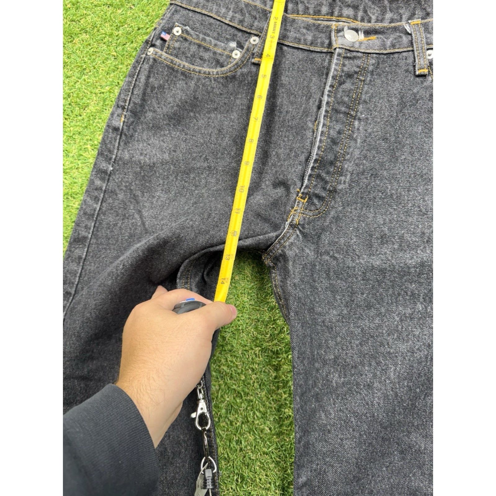 Polo Ralph Lauren RALPH LAUREN VINTAGE Jeans 34x32 Straight Leg Denim Y2K Americana Blue Mens Size US S / EU 44-46 / 1 - 5 Thumbnail