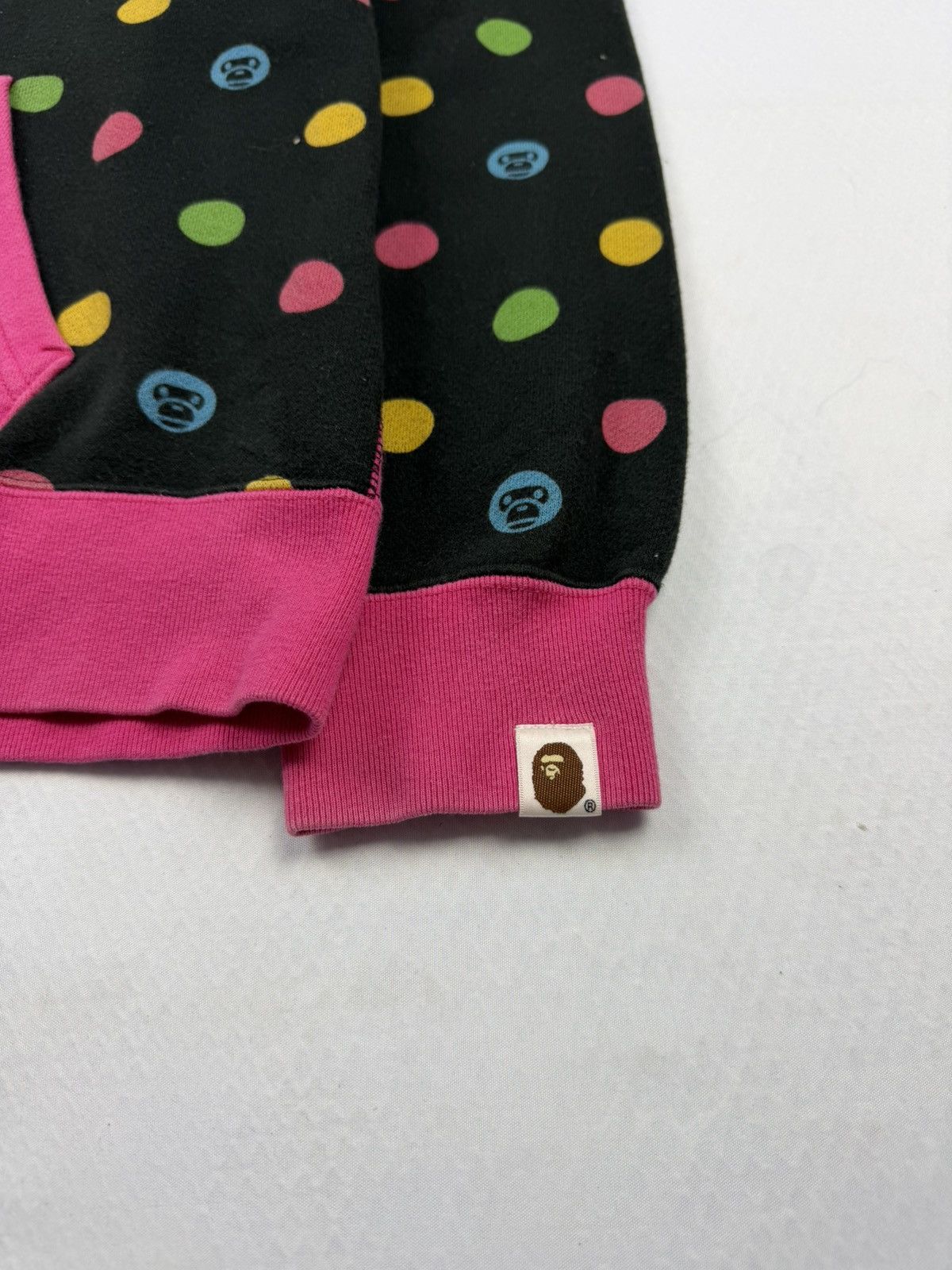 Bape Bape polka dot baby milo shark fullzip Size S / US 4 / IT 40 - 4 Thumbnail