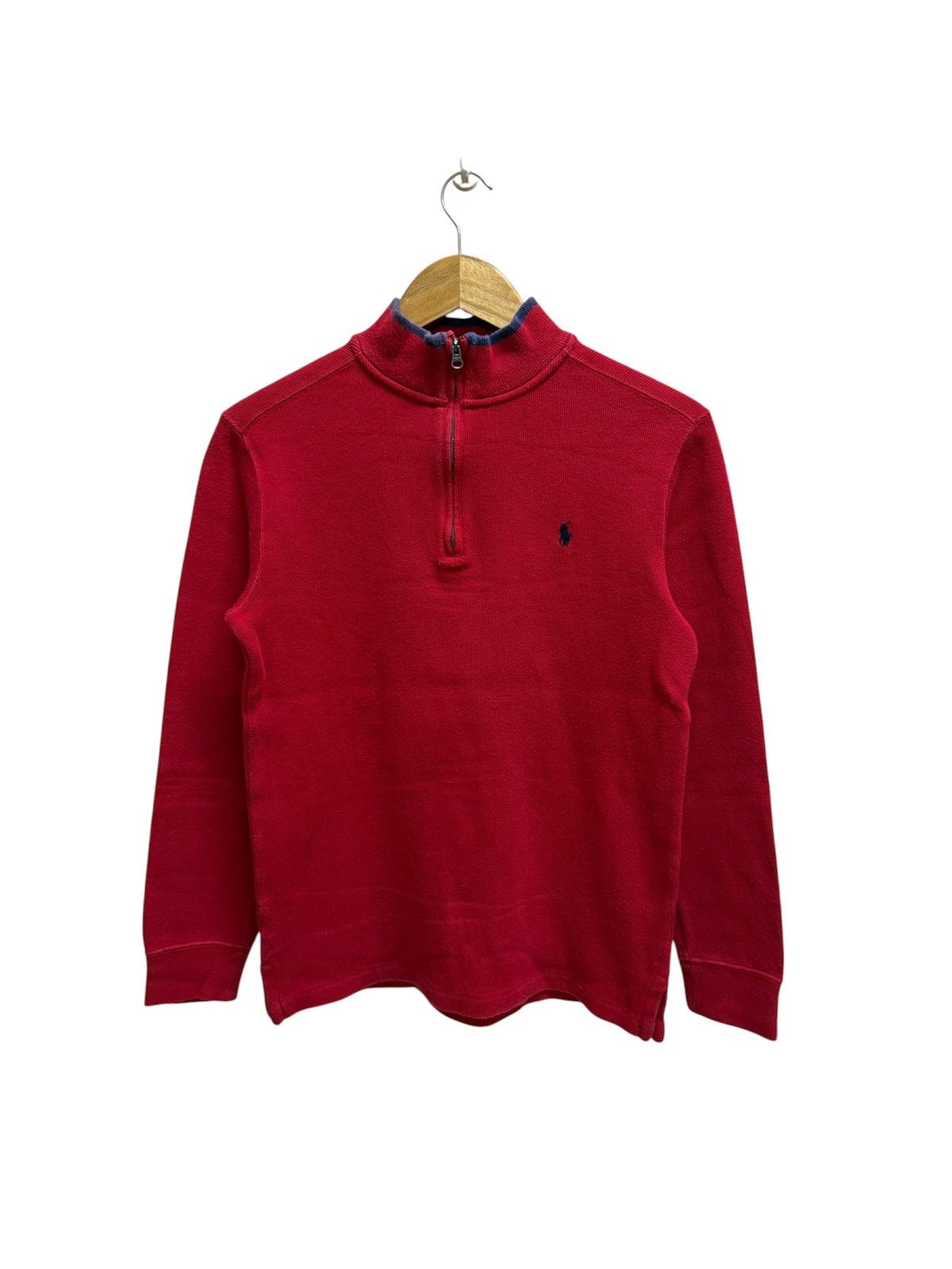 Polo Ralph Lauren Polo Ralph Lauren Smallpony Halfzipper Sweatshirt Size S / US 4 / IT 40 - 1 Thumbnail