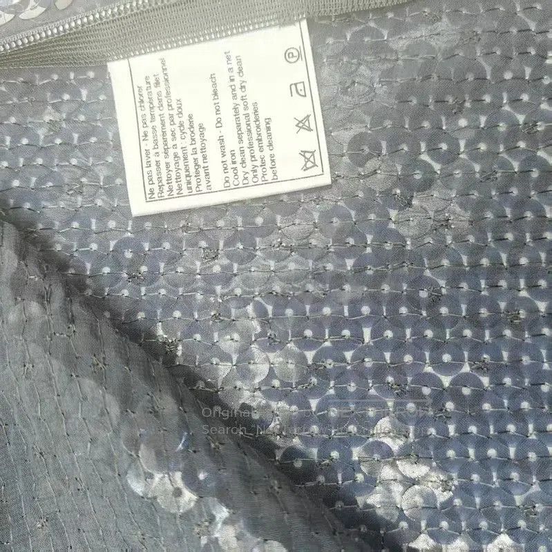 Chanel Chanel Navy Cotton Blend T-Shirt . Size L / US 10 / IT 46 - 9 Thumbnail