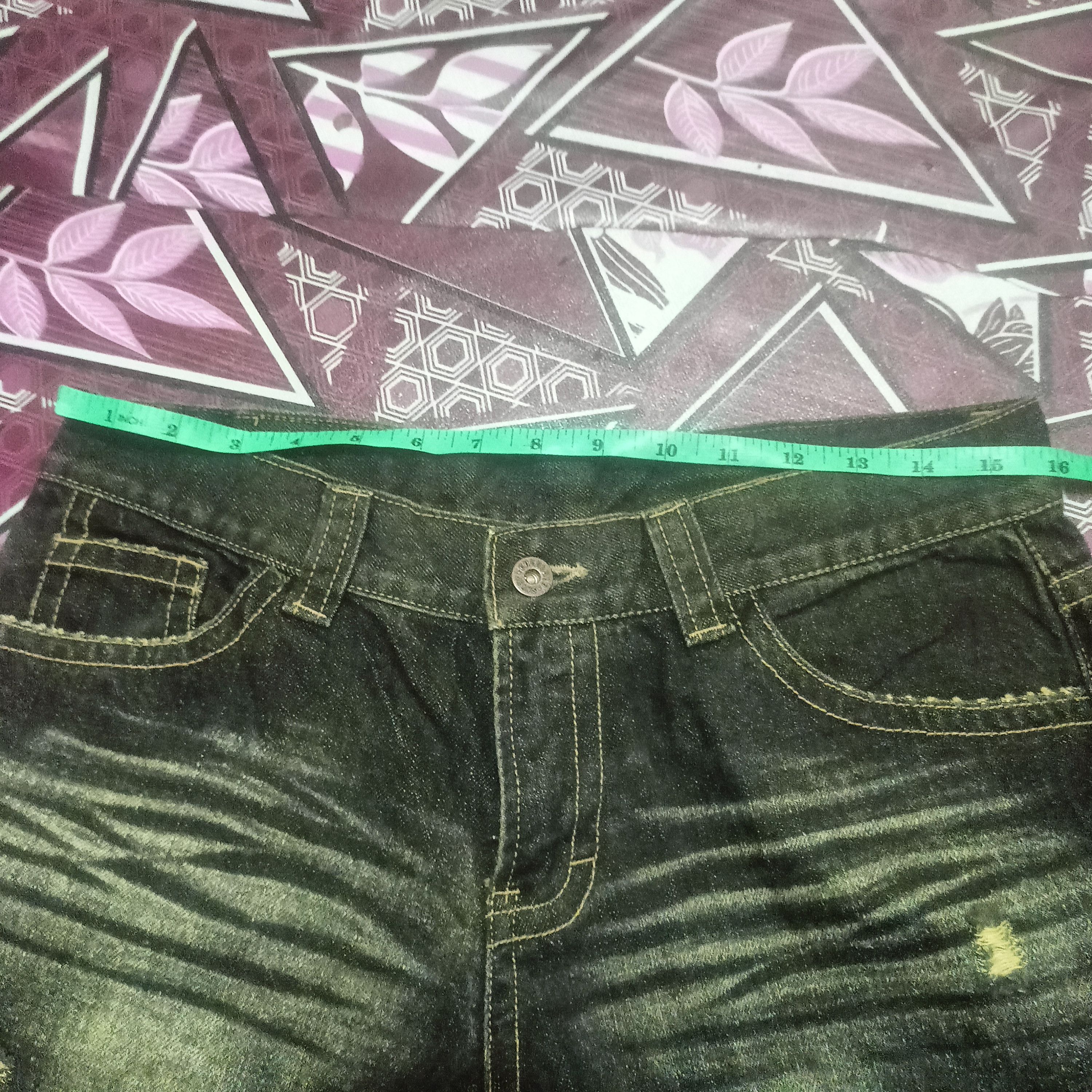Japanese Brand Japanese CO&LU flared Black Jeans Size US 31 - 20 Thumbnail