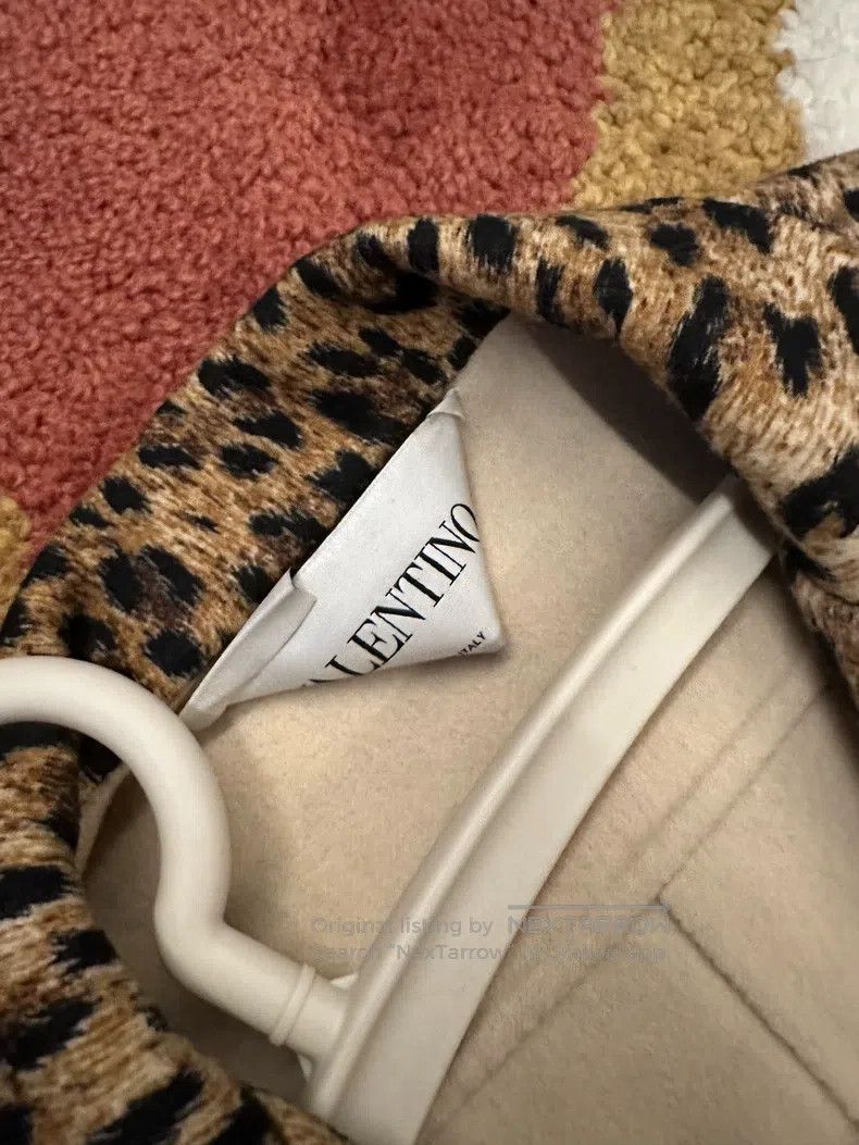Valentino Valentino Leopard print wool coat Size US XXS / EU 40 - 2 Thumbnail
