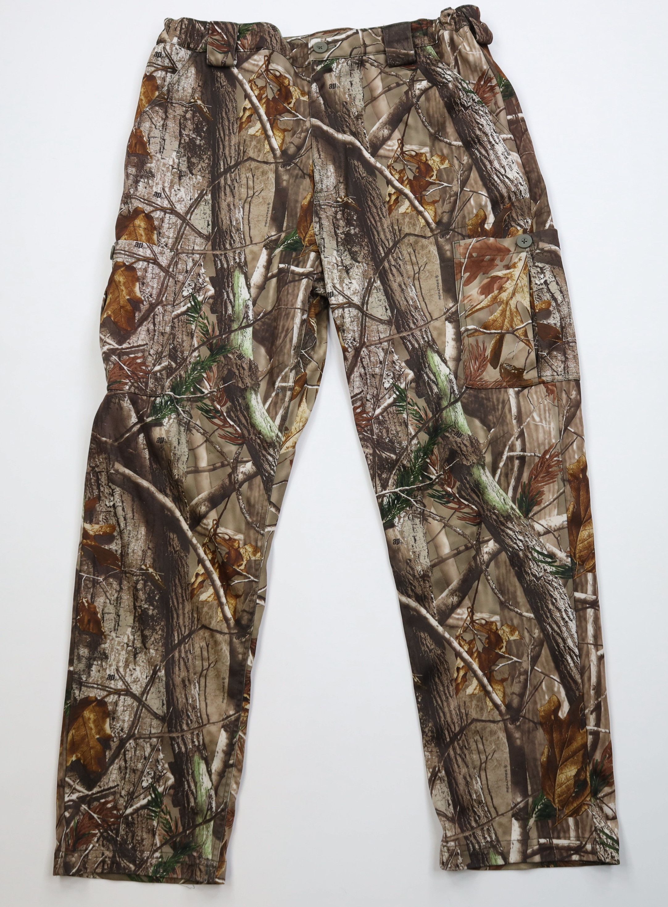 Vintage Vintage Y2K Streetwear Knit Camouflage Wide Leg Cargo Pants Size US 36 / EU 52 - 1 Thumbnail