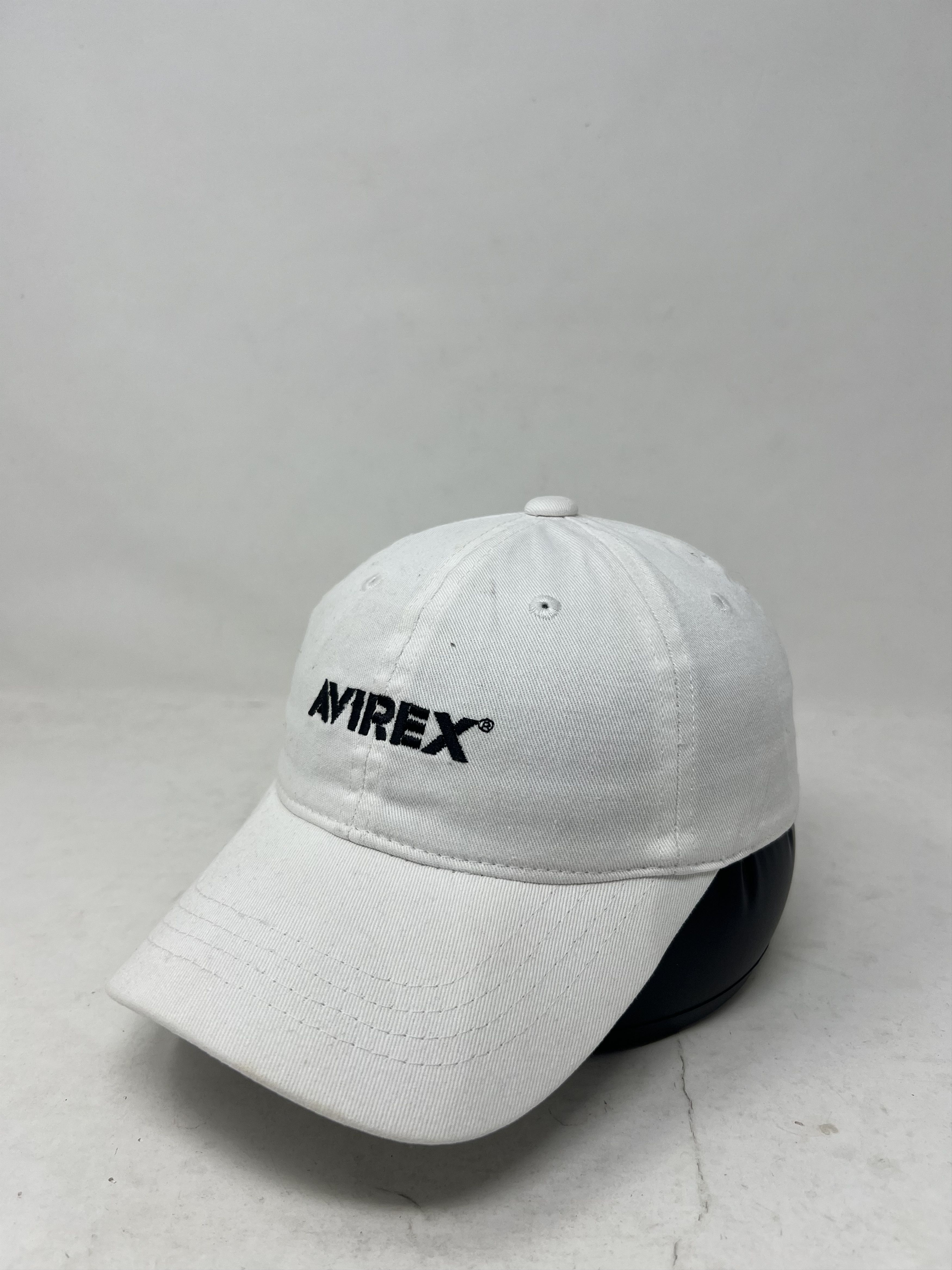 Avirex Avirex White Embroidered Hat Size ONE SIZE - 1 Thumbnail