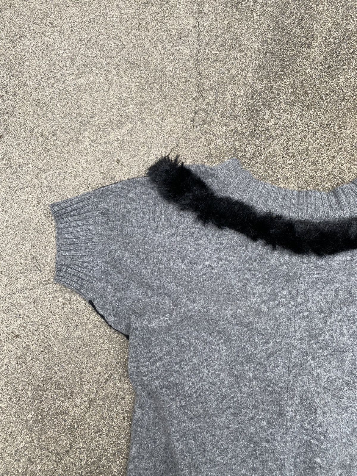 Issey Miyake × mercibeaucoup Mercibeaucoup by Issey Miyake- Wool/ Nylon Blend Dress Size L / US 10 / IT 46 - 19 Thumbnail